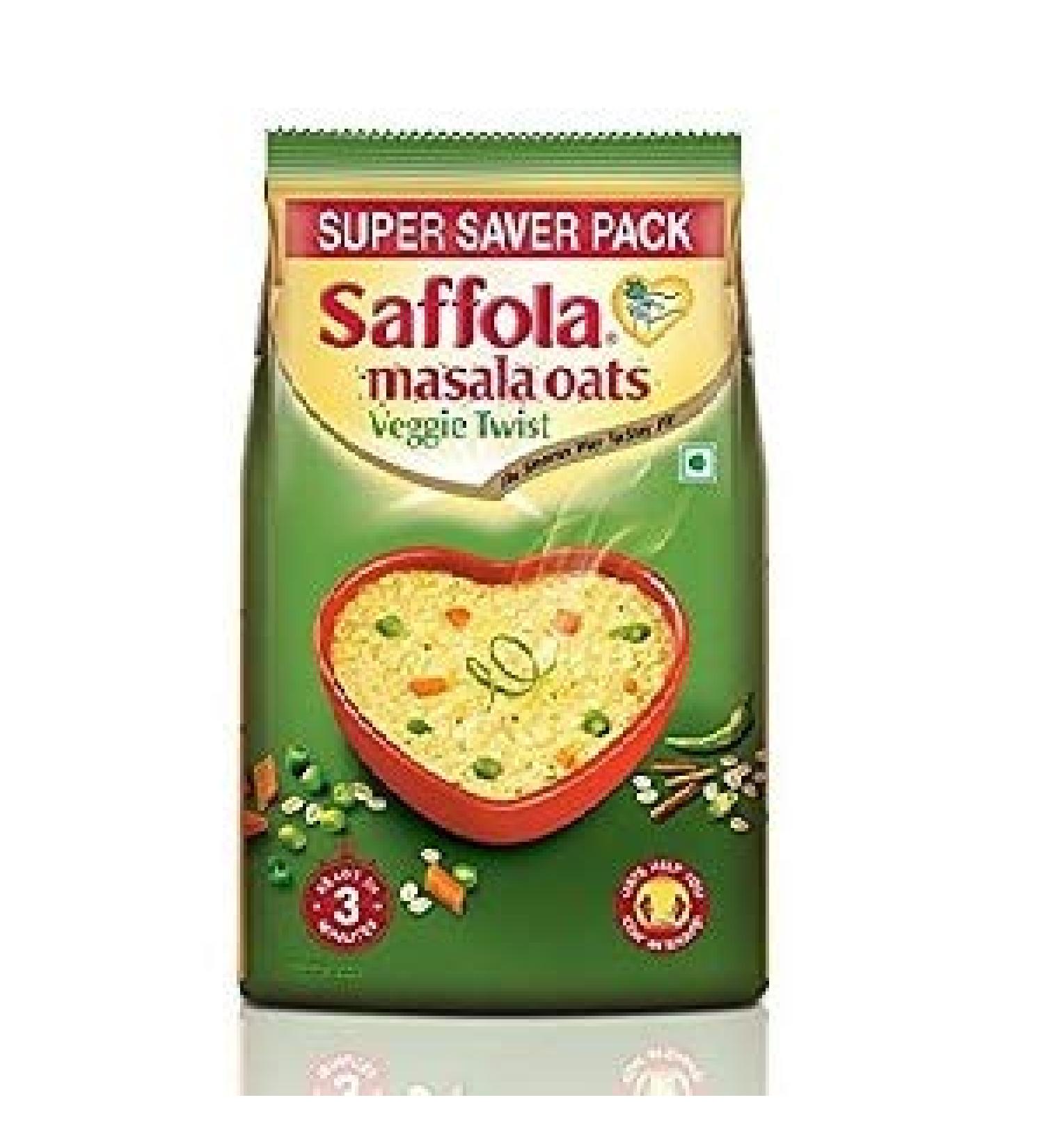 Saffola Masala Oats Veggie Twist 500gm