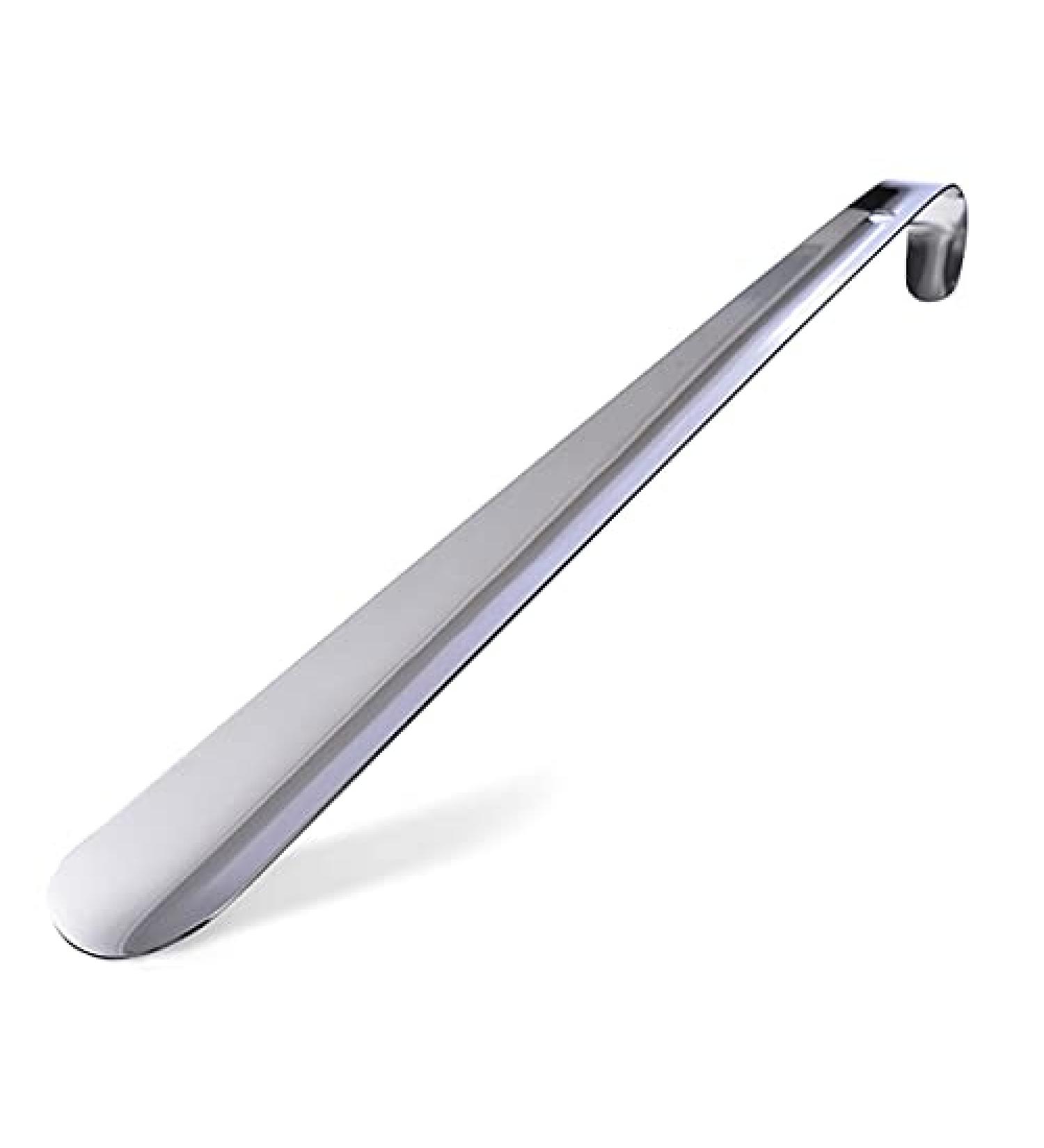 ACEBON Metal Shoe Horn Long Handle - 16 Inch Heavy Duty Shoe Horn for Seniors & Boots - Extra Long 12 Inch ShoeHorn for Kids - Buy Online on GoSupps.com