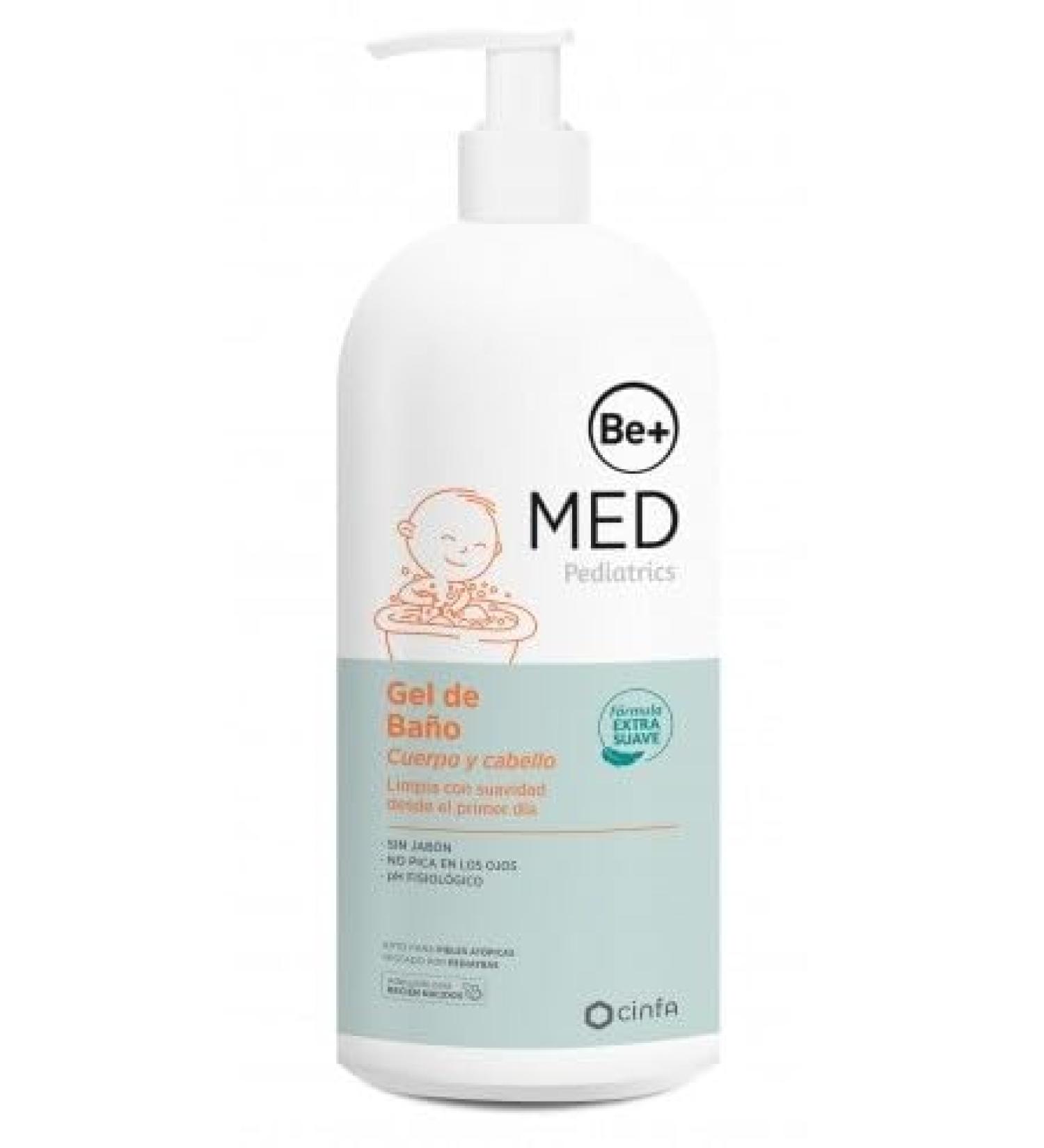 BE+ Soap Free Bath Gel 500ml