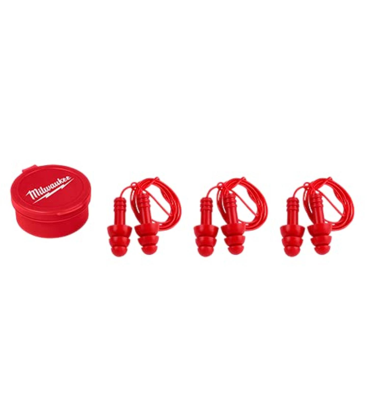 Corded Ear Plugs FM 3PK - Noise Reduction, Comfortable Fit - Buy Online on GoSupps.com