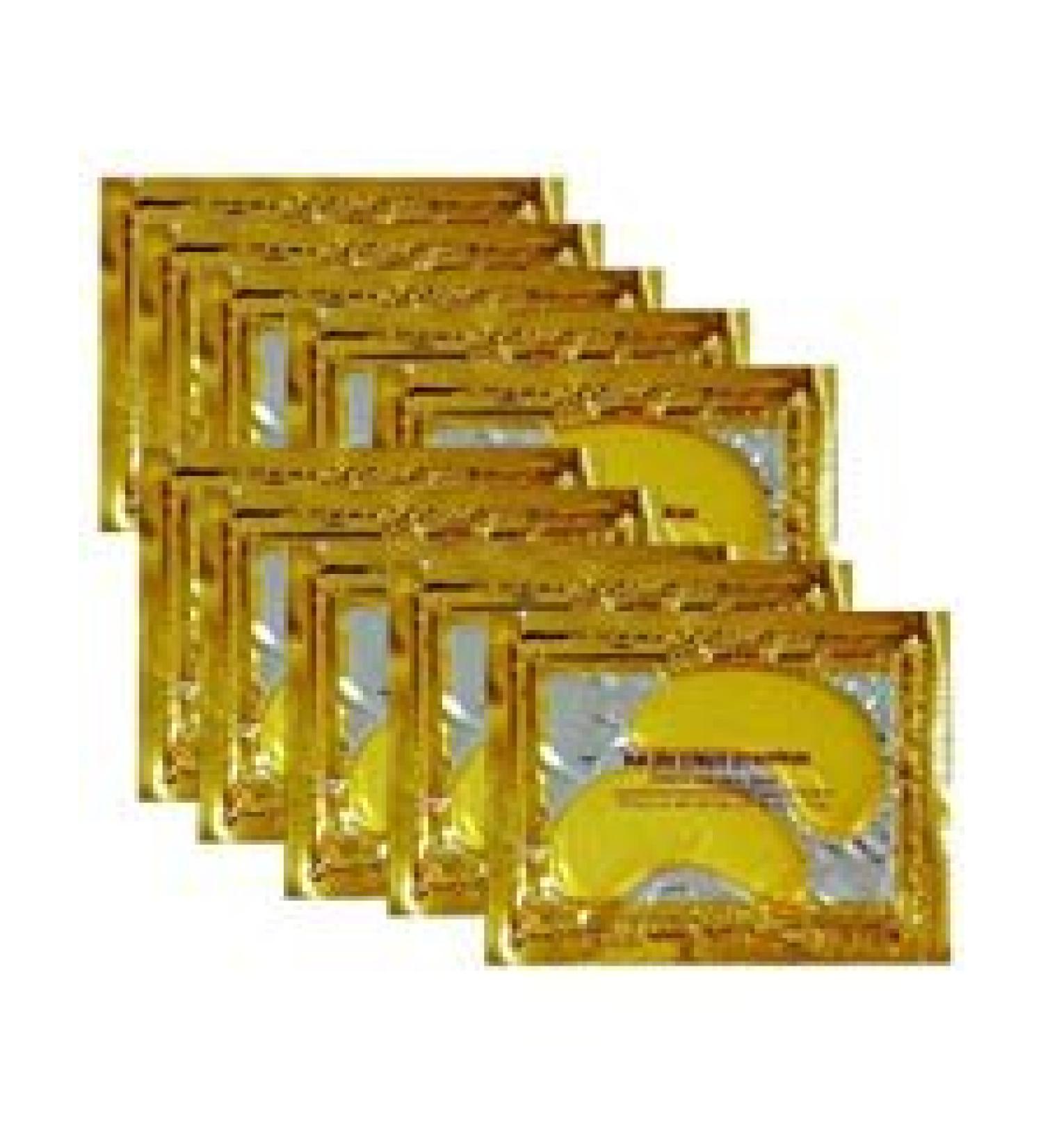 10/20/30/50/60/80/100 pairs wholesale New Crystal 24K Gold Powder Gel Collagen Eye Mask Masks Sheet Patch  Anti Ageing Aging  Remove Bags  Dark Circles & Puffiness  Skincare  Anti Wrinkle  Moisturising  Moisture  Hydrati...