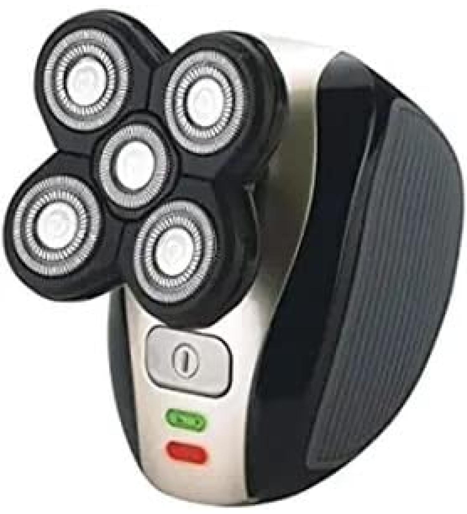 Buy Men's 5 in 1 Cordless Electric Razor - Rotary Shaver & Grooming Kit for Bald Heads Beard Hair & Nose Trimming - International Shipping Available - Buy Online on GoSupps.com