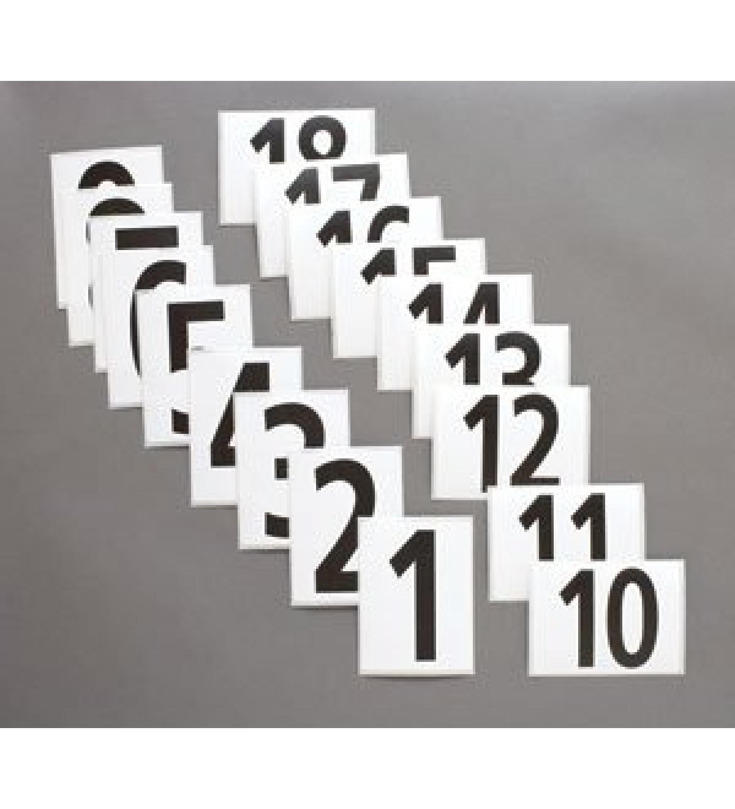 Stackhouse Athletic Hip Numbers 10-18 (25 Each Number)