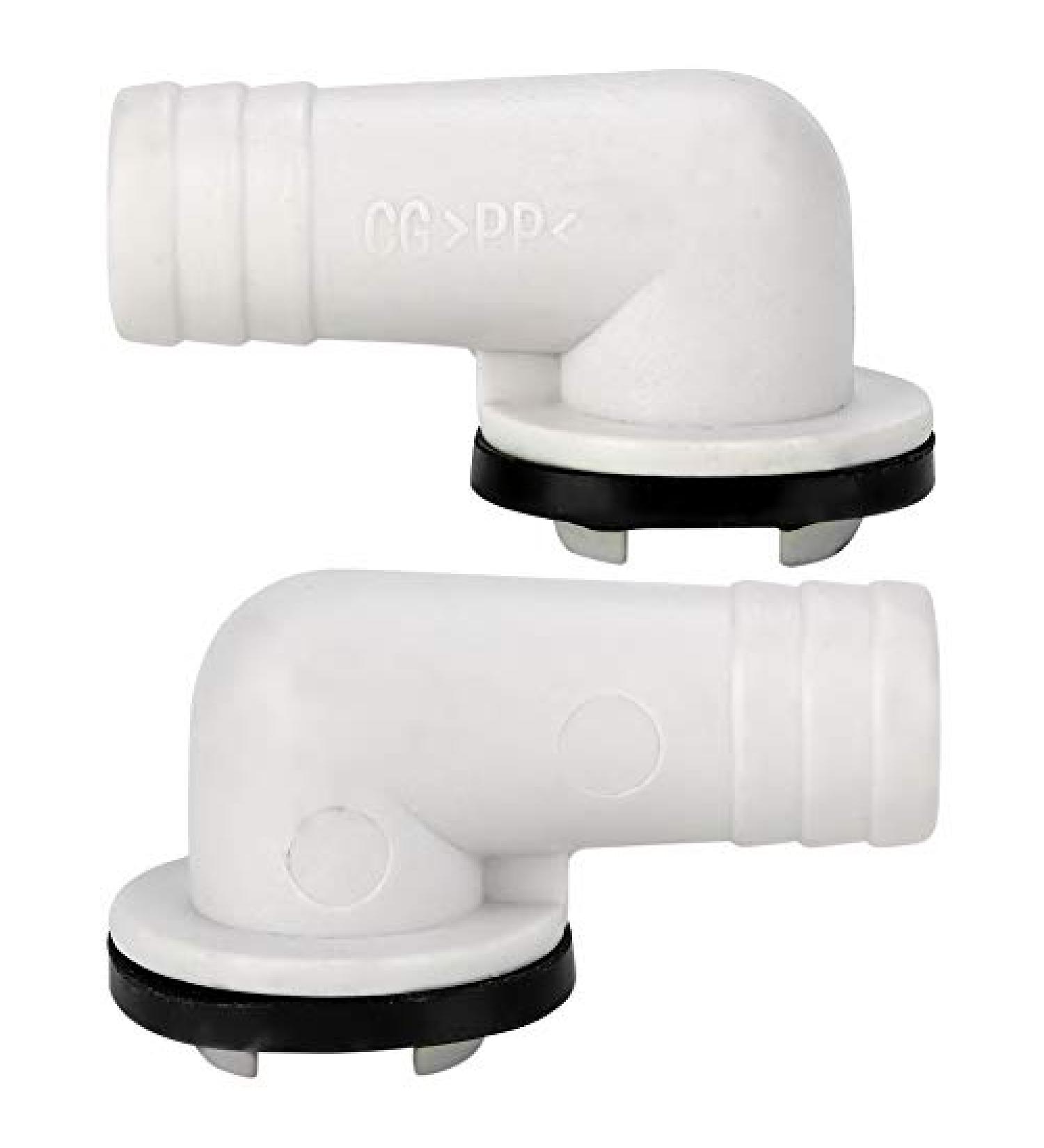 fegayu Right Angel Outlet Connector Drain Outlet Connector Air Conditioner Drain Environmentally Friendly for Air Conditioner Sewage Drainage - Buy Online on GoSupps.com