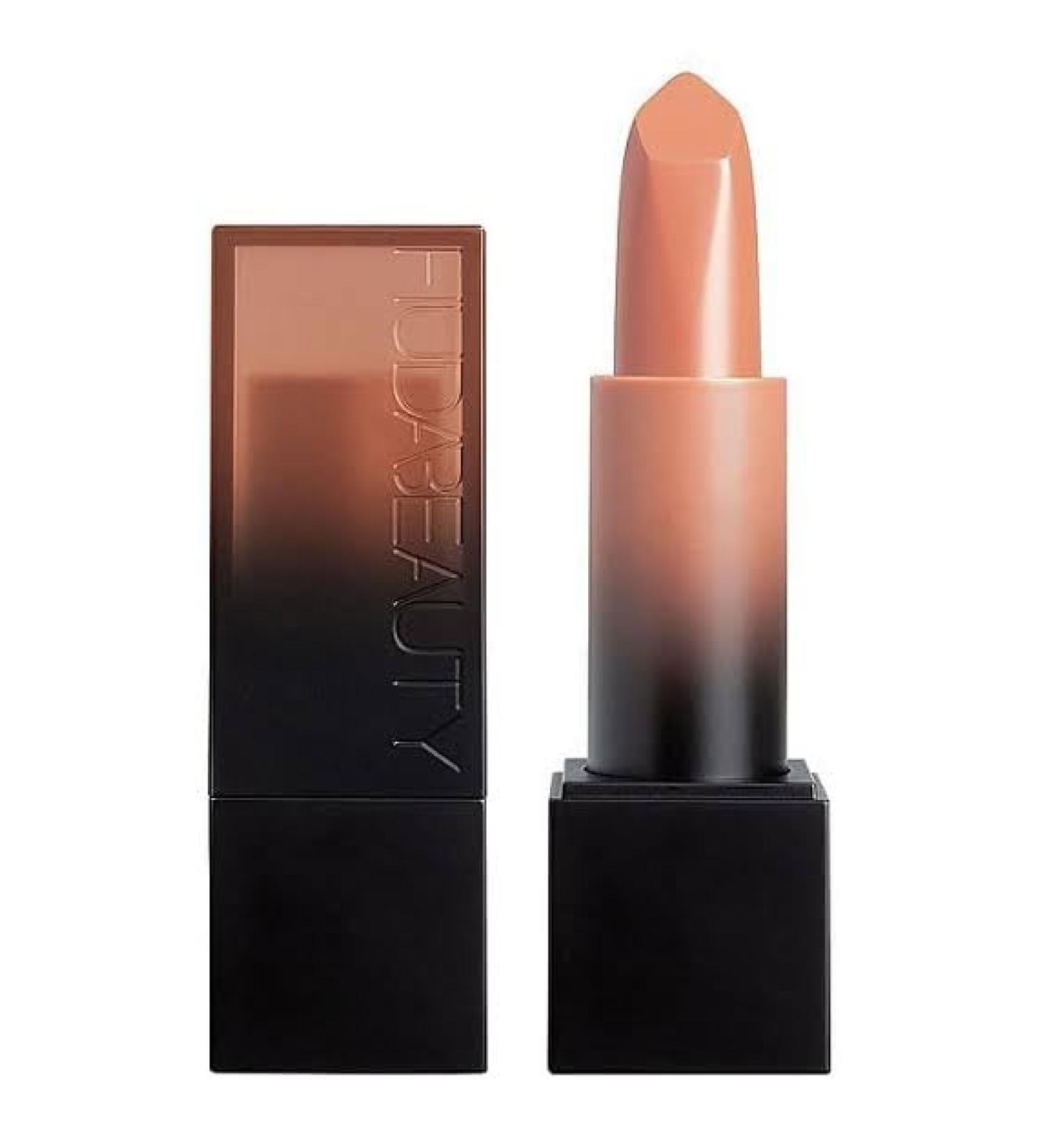Buy HUDA BEAUTY Power Bullet Cream Glow Hydrating Lipstick Rajah - Light Terracotta Nude | International Shipping Available - Buy Online on GoSupps.com