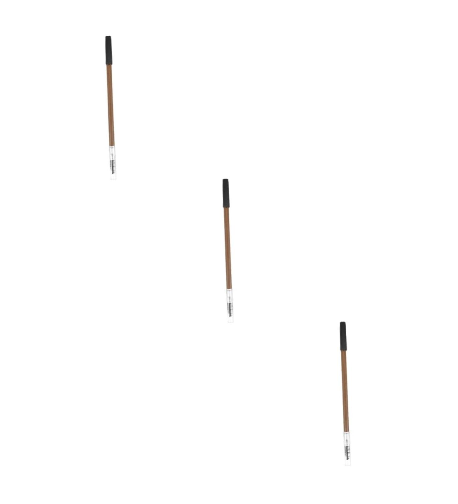 Healeved 3pcs Pencil Brow Pen Wood Brow Pencil Women Brow Pencil Makeup Brow Pencil Wooden - Buy Online on GoSupps.com