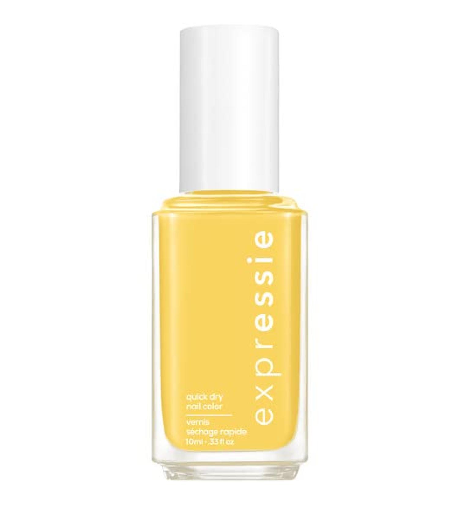 Essie Expressie Quick-Dry Vegan Nail Polish in Sh00k - Bright Yellow 0.33 fl oz - Buy Online on GoSupps.com