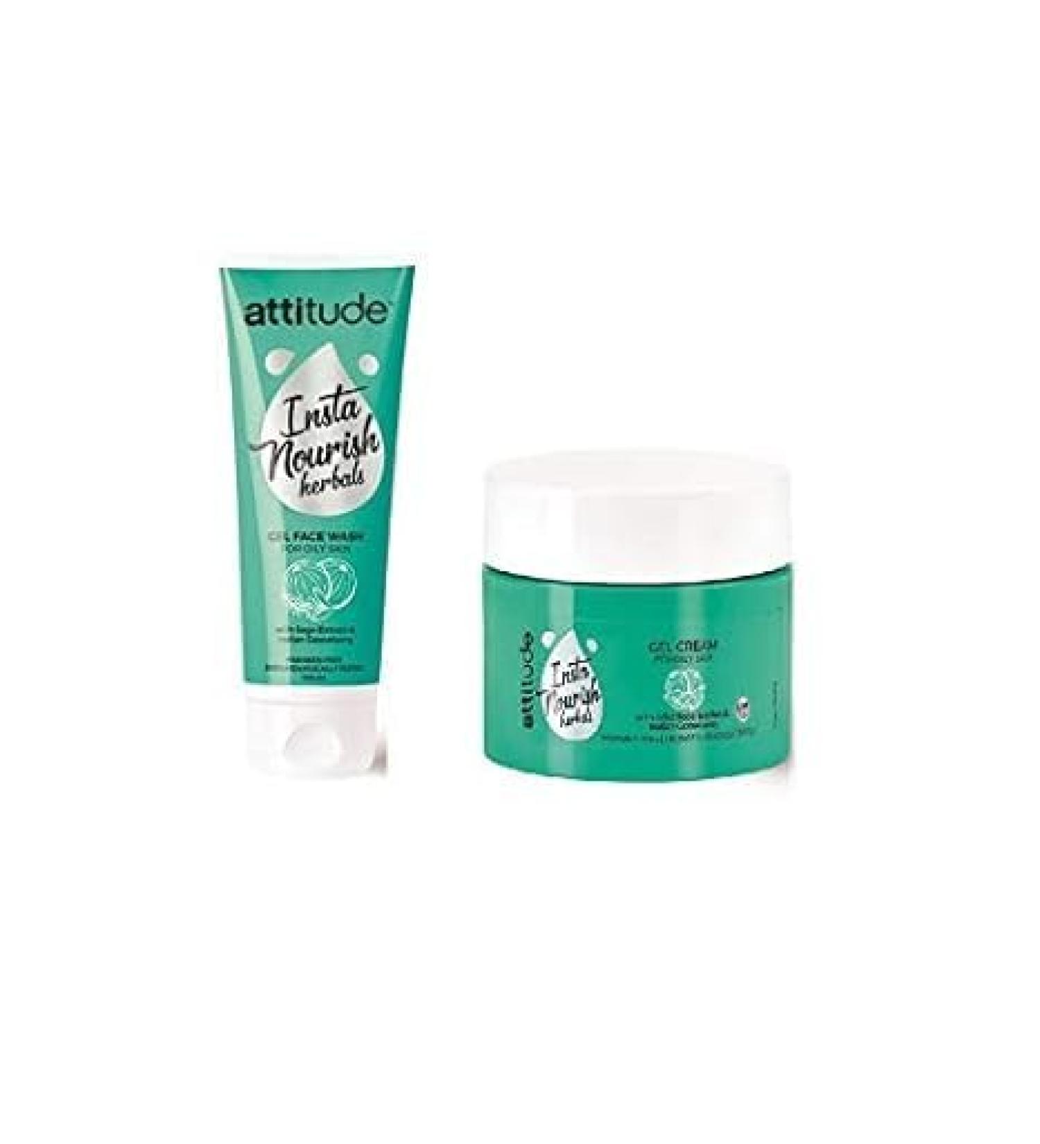 Rang Bliss Nourishing Face Care Set for Oily Skin Face Wash 100ml Moisturizer 45g