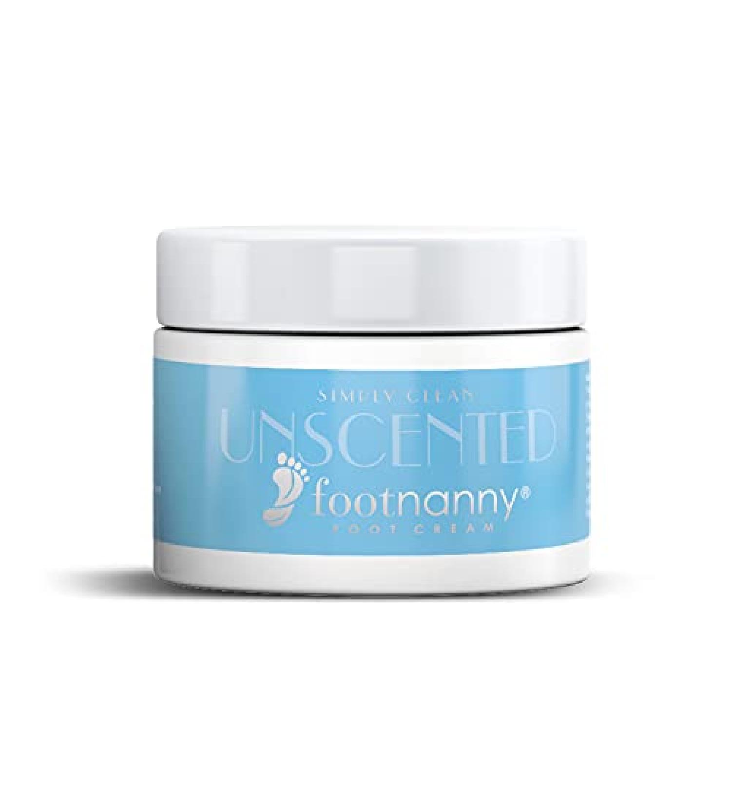 Footnanny Unscented Foot Cream - Soothes Cracked Heels and Dead Skin with Invigorating Formula - Buy Online on GoSupps.com