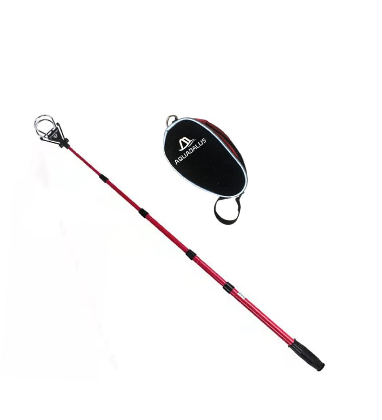 Aquadalus 6ft/15ft Club Golf Retriever with Headcover - Stainless Telescopic Extendable Ball Retriever - Buy Online on GoSupps.com