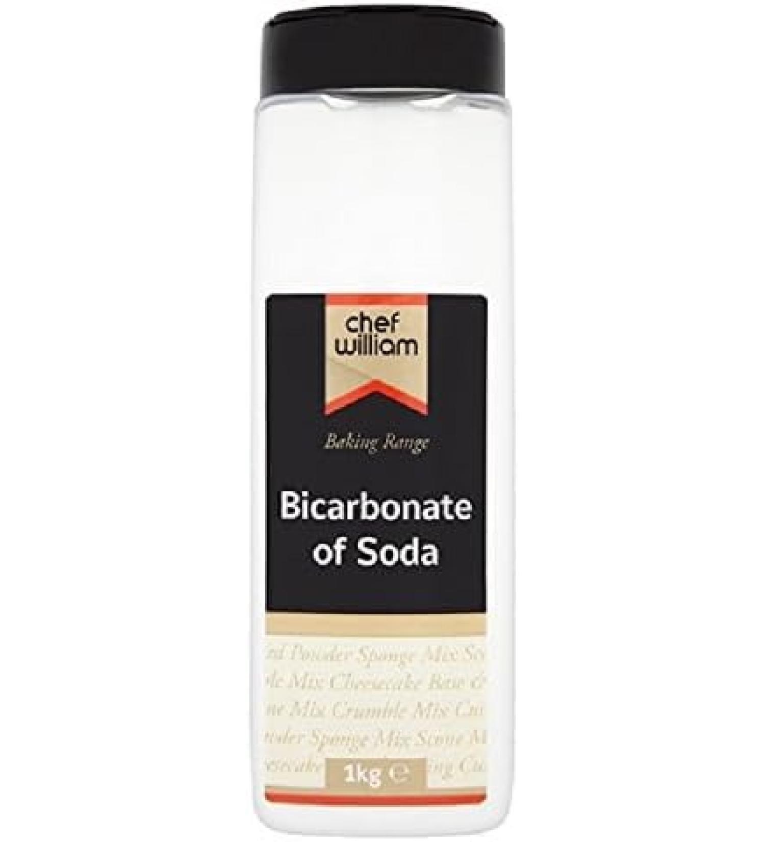 Chef William Bicarbonate of Soda 1kg (Pack of 6)