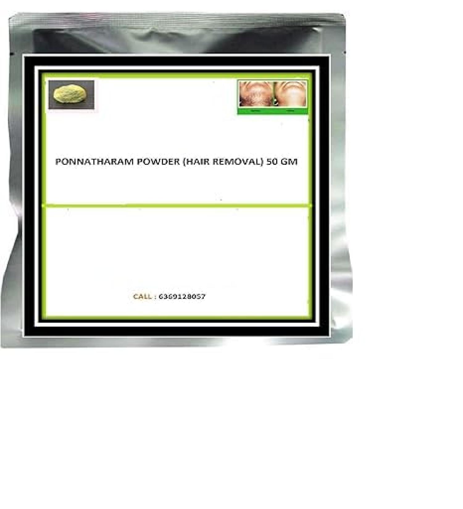 JEVR Healthier Life with Beauty Ponnatharam Hair Removal Powder (50 g) - Buy Online on GoSupps.com