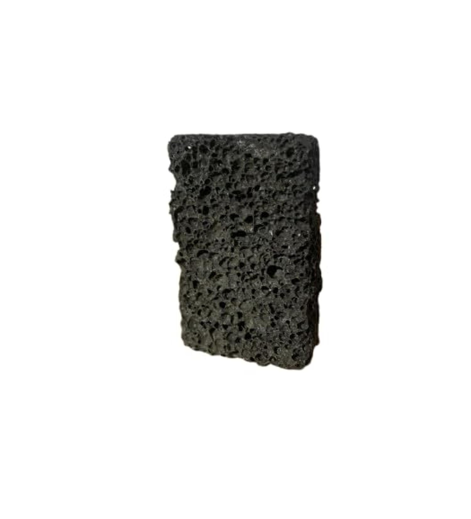 Pierre Ponce Noire Forme Charbon - Exfoliant Naturel pour Peau Morte Talons et Pieds Secs Soin des Pieds Id ale pour liminer Callosit s et Durillons