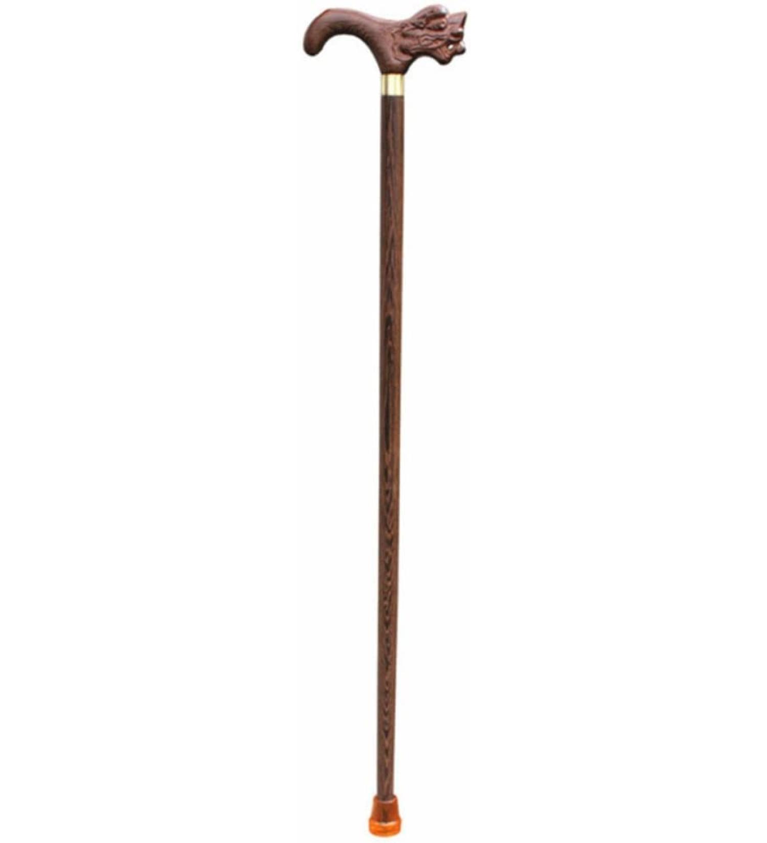 WoodeCane Solid Walking Stick WoodeCane Wenge Faucet Crutches Seniors Cane Walking Stick for The Elderly Caddy Rosewood Walker for Elderly Run forward - Buy Online on GoSupps.com