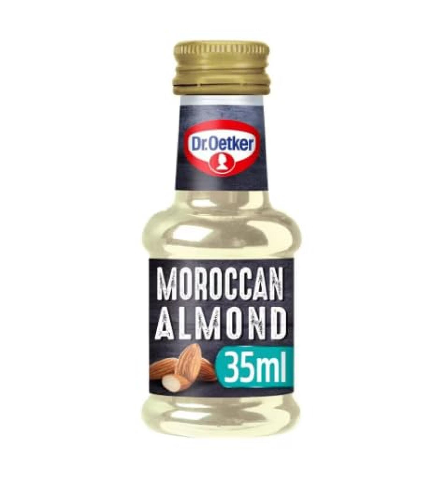 Bakers Street Moroccan Almond Extract (35Ml X 2) _Made from real almonds_Suitable for vegans_Contains almonds from Morocco - Buy Online on GoSupps.com