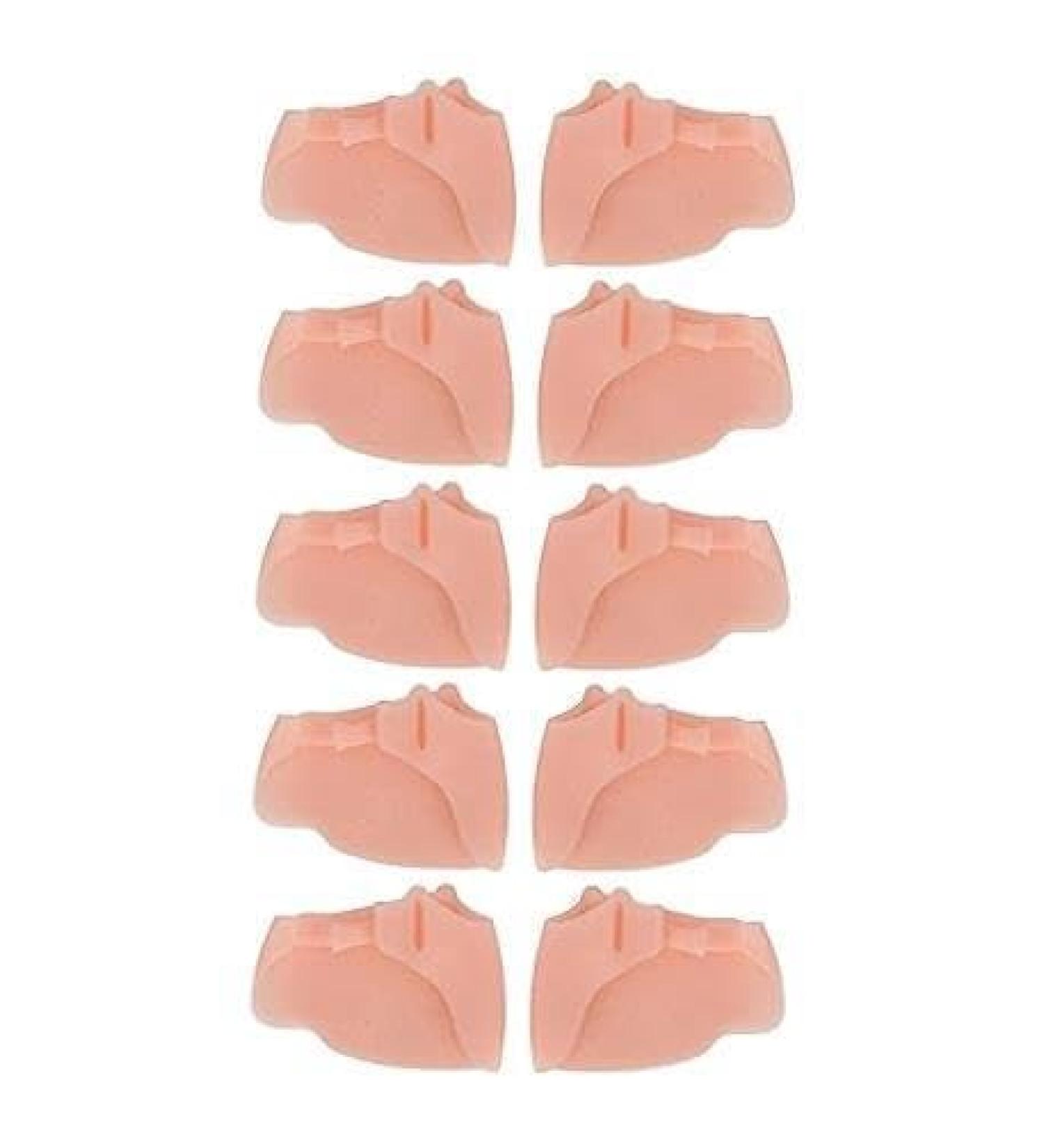 Allesoky Bunion Corrector Toe Alignment Tool - 5 Pairs | Soft Gel Separators for Foot Pain Relief, Toe Straightener Pads & Forefoot Support - Buy Online on GoSupps.com