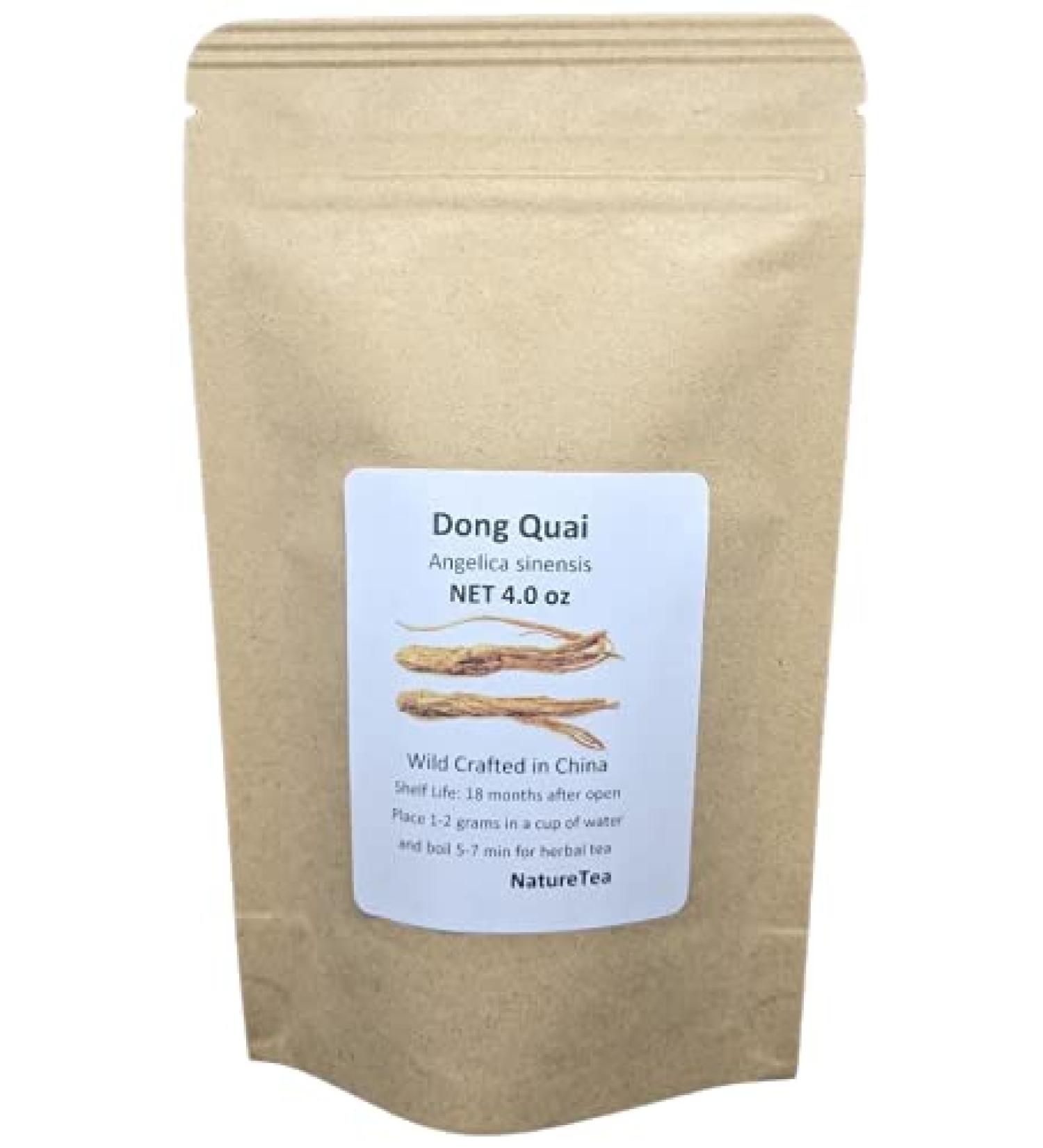 Dong Quai Root Cut - 100% Natural Angelica sinensis, 4 oz Pack - Buy Online on GoSupps.com