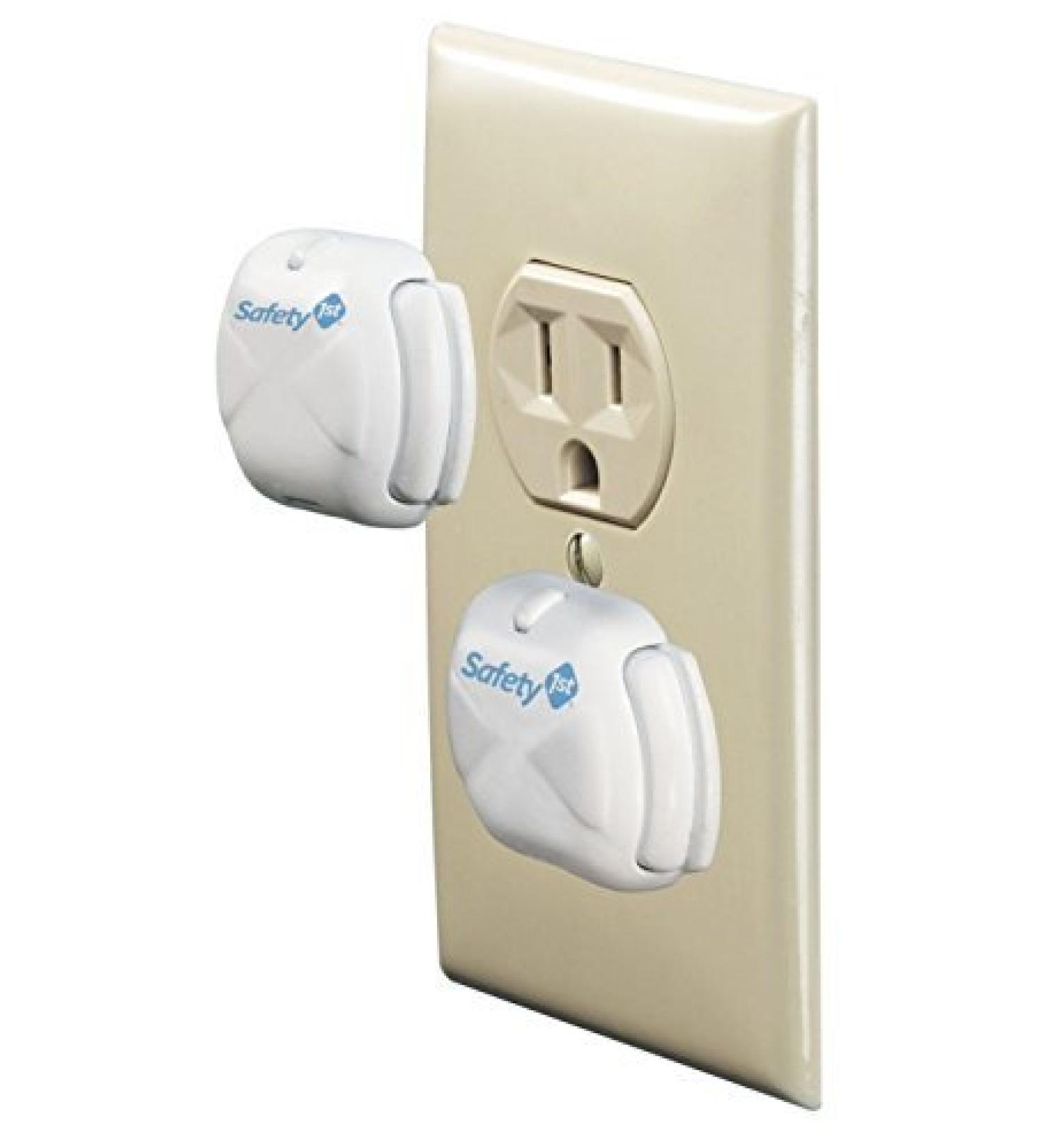 Safety 1st Deluxe Press Fit Outlet Plugs, 32 Count