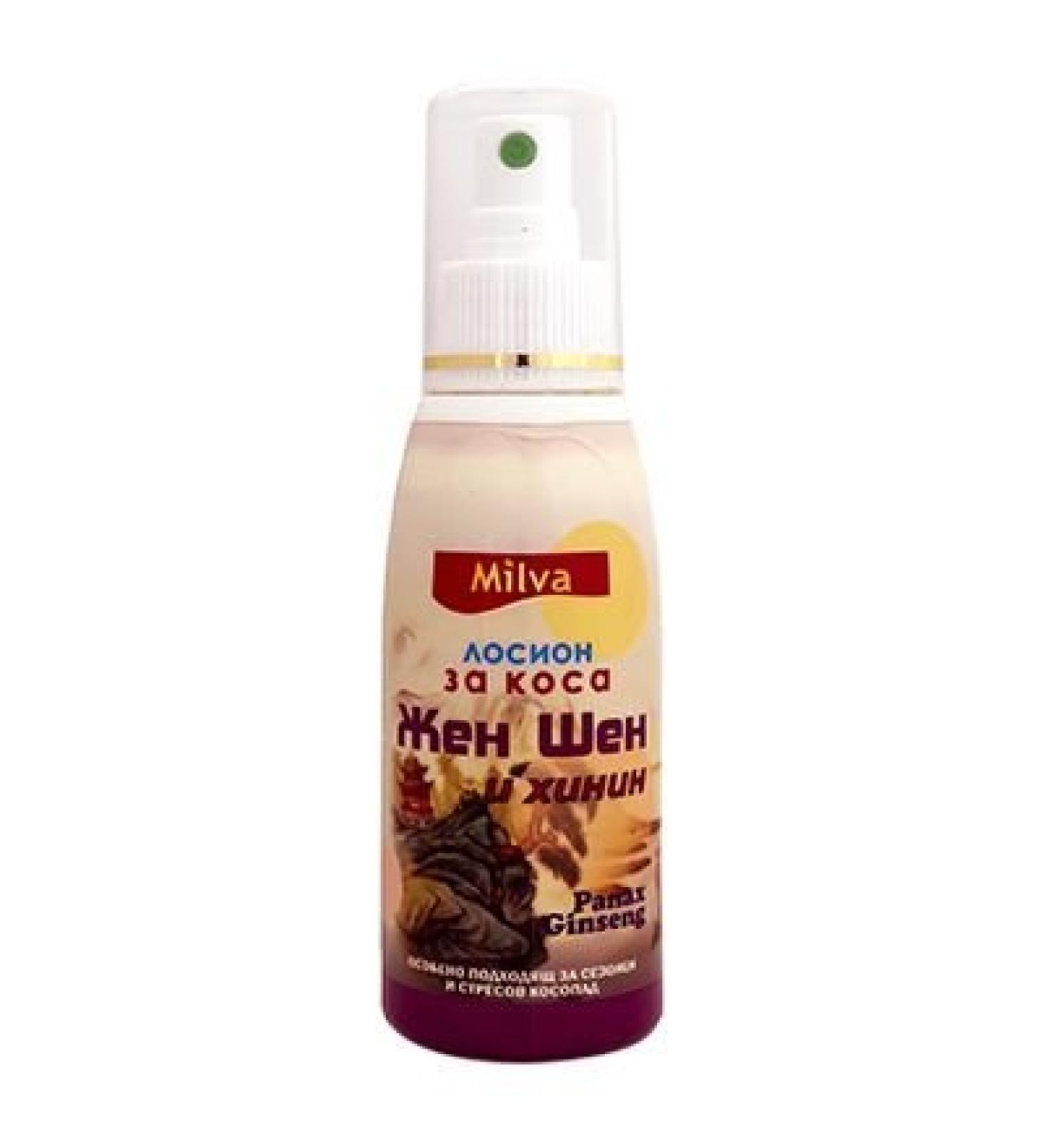 Milva Ginseng with Quinine Hair Strengthening Lotion 100 ml by Milva
