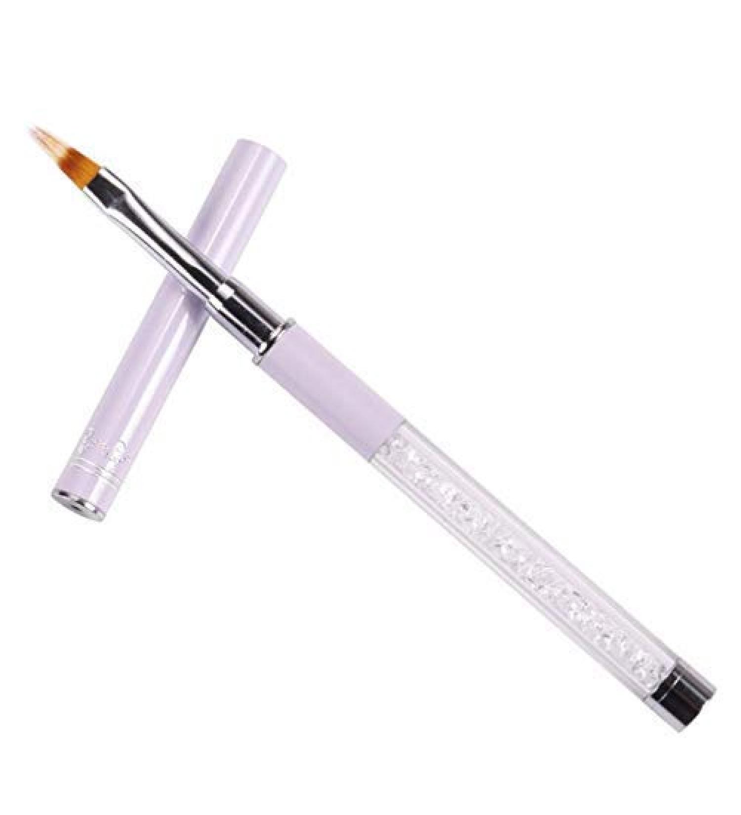 Uddiee Diamond Line Ombre Brush I Nail Art Comb with Rhinestones for Perfect Color Gradients & Baby Boomers International Shipping Available - Buy Online on GoSupps.com