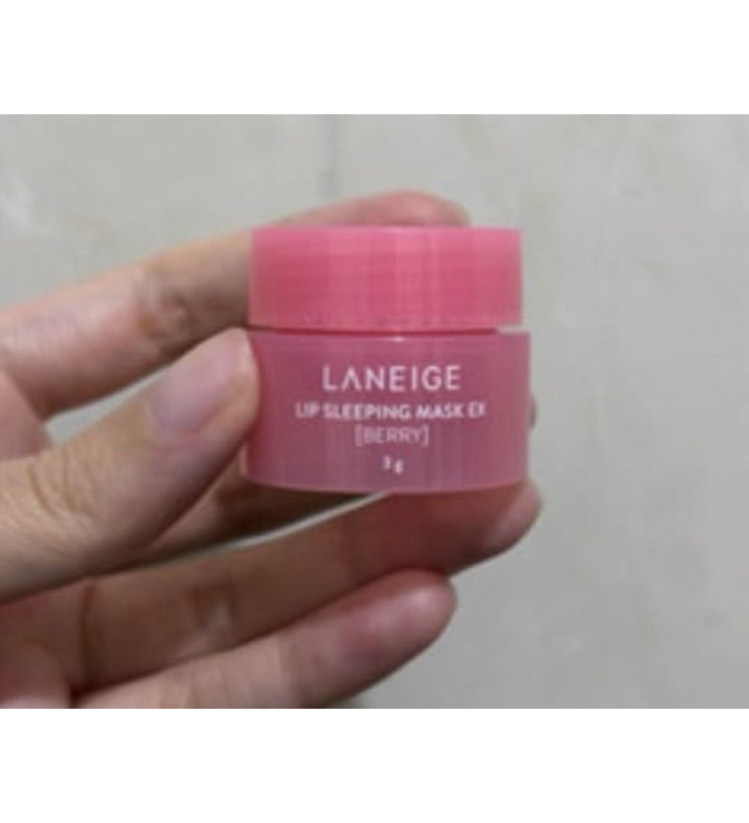 LANEIGE Original | Lip Sleeping Mask - Night care for lips | 20 grams | by BELLA | BERRY (Red fruits) - Buy Online on GoSupps.com