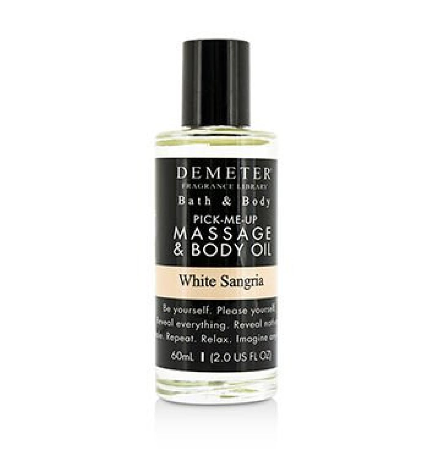 Demeter White Sangria Massage & Body Oil 60ml/2oz