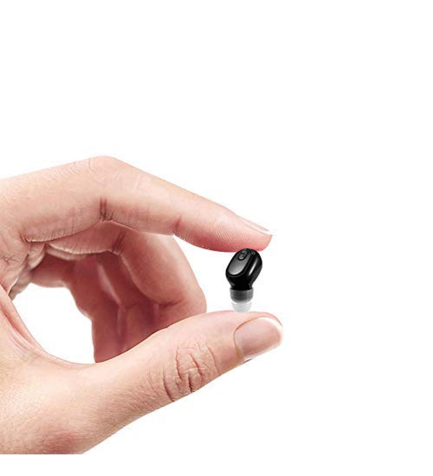 Sanwenyu Single Ear Wireless Bluetooth Headset - Mini Invisible Business Earbud (Black) - Buy Online on GoSupps.com