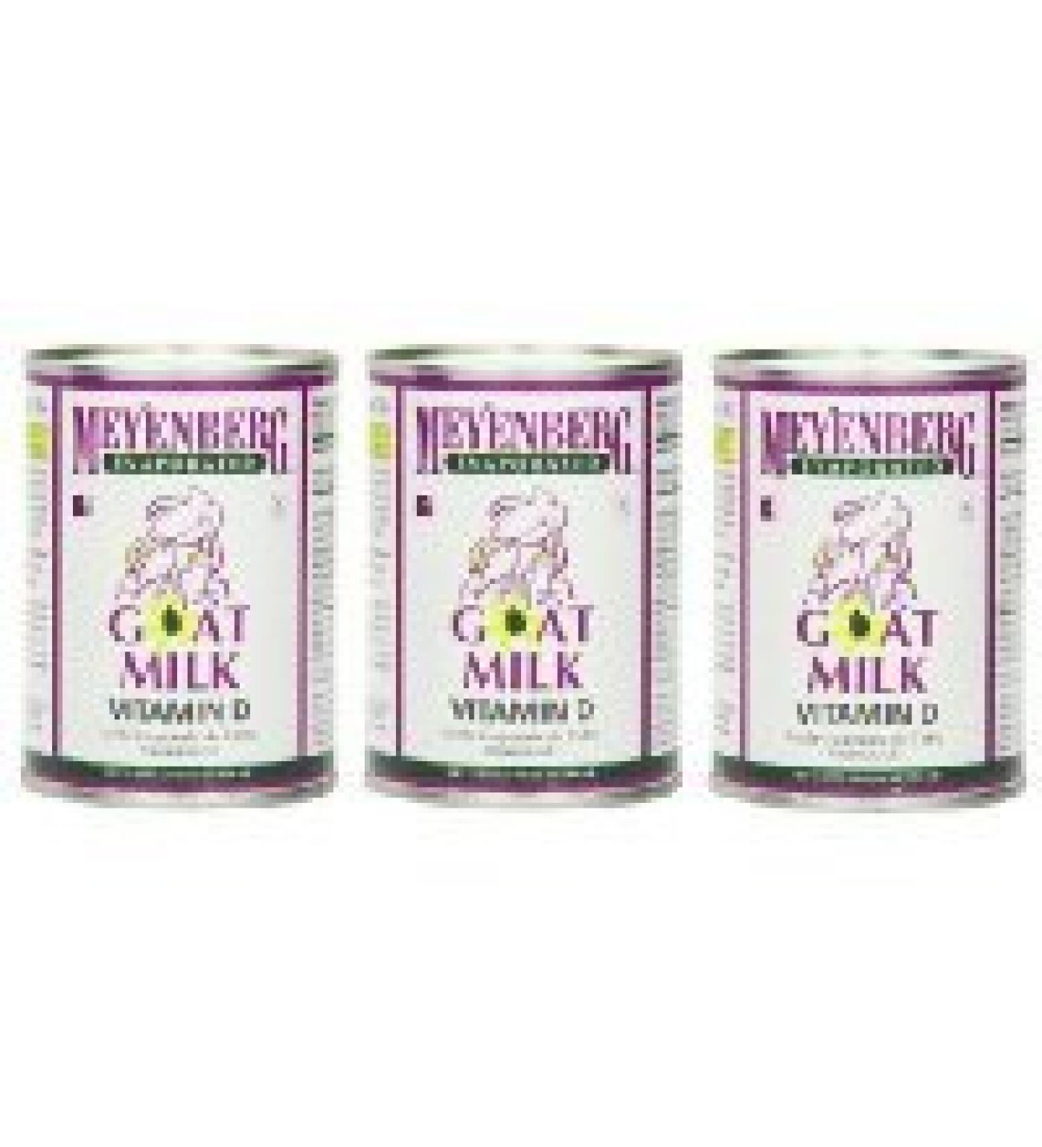 Meyenberg Evaporated Goat Milk - Pack of 3 - 12 Oz.