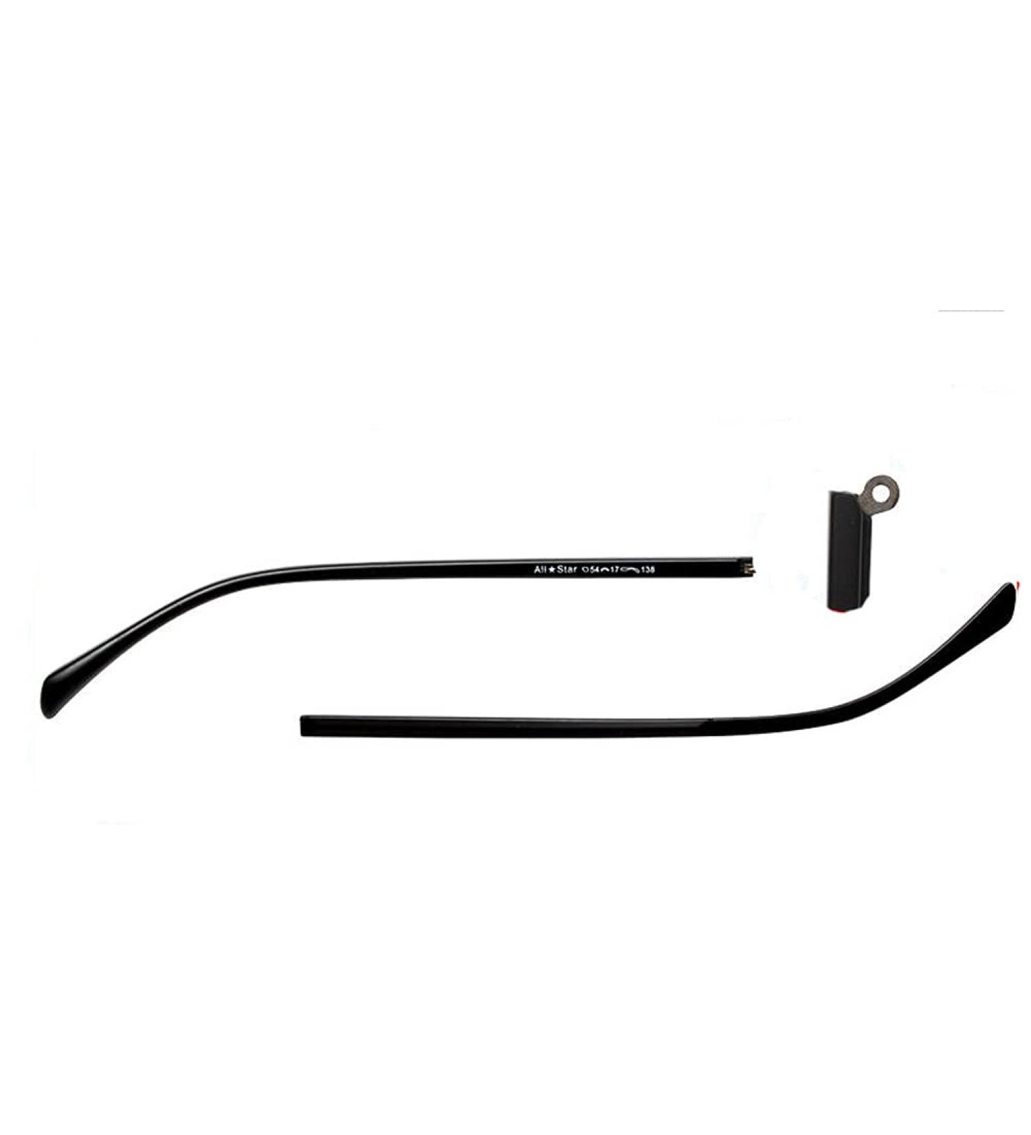 Jingyun 1 Pair Plastic Glasses Replacement Glasses Replacement Temple Glasses Frame Glasses Arms Legs for Adults-F02