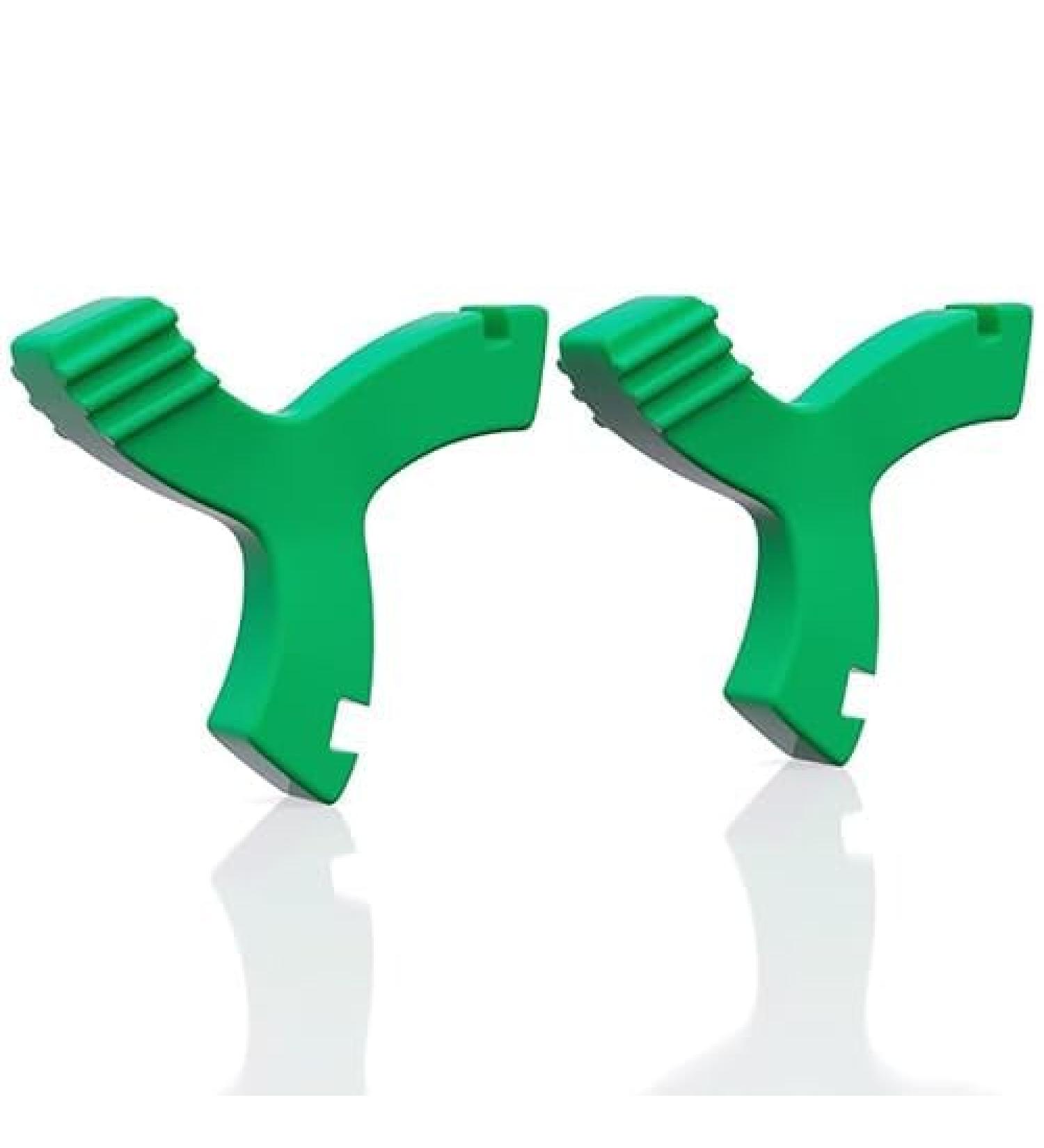 Y-Shaped Chewies for Invisalign Aligners | Orthodontic Munchies (2 Pieces Green) - Enhance Comfort & Fit - Buy Online on GoSupps.com
