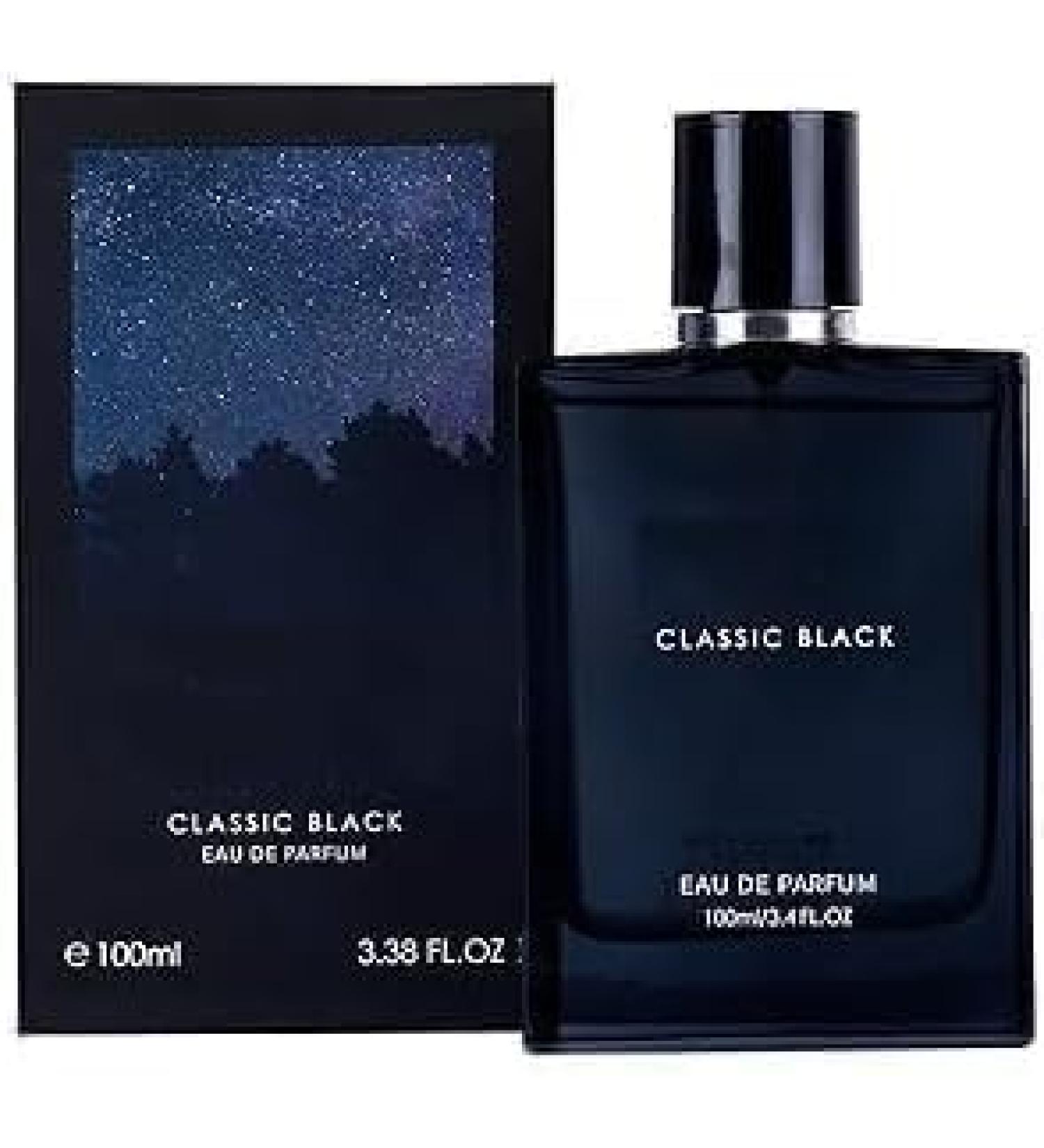 Classic Black Leisure Time Eau De Parfum | Long Lasting fragrance | for men & women | Eau De Perfum | 100 ml - Buy Online on GoSupps.com