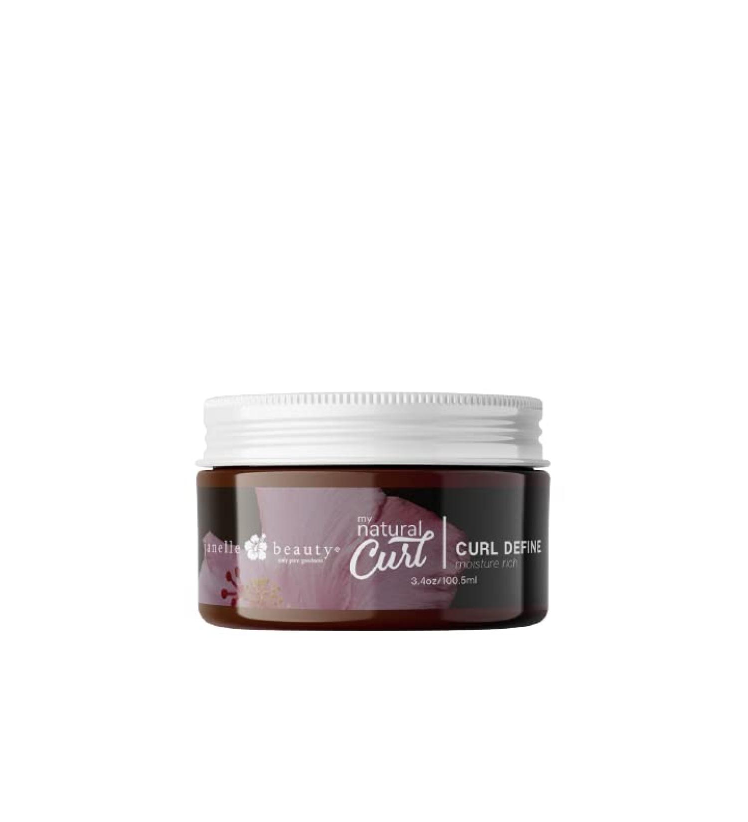 Janelle Beauty My Natural Curl - Moisture Rich Curl Define for Coily & Curly Hair | Panthenol Aloe & Witch Hazel | 3.4 fl oz - Buy Online on GoSupps.com