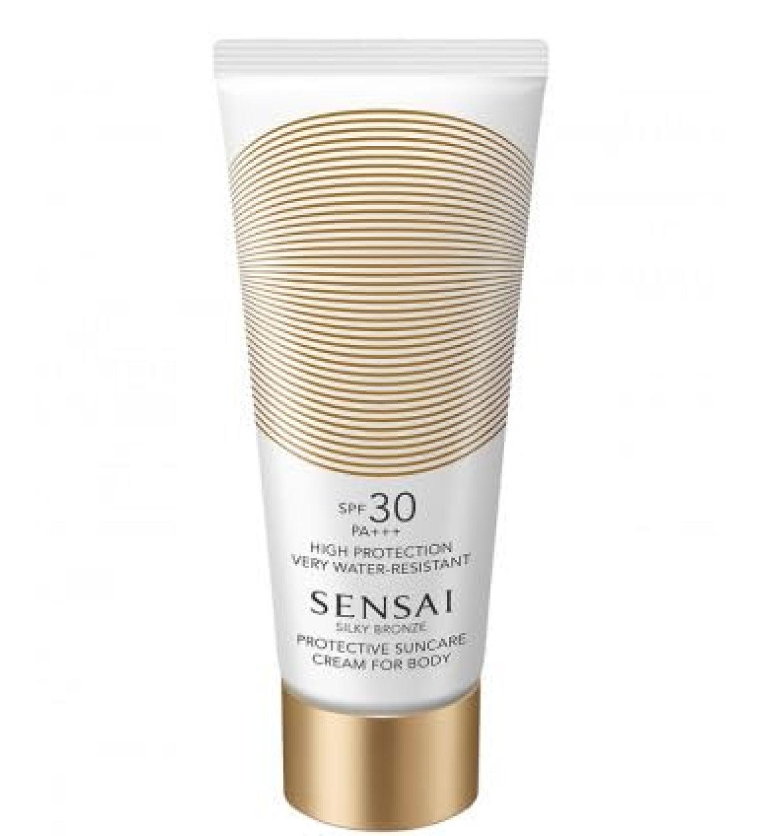 SENSAI Silky Bronze Protective Suncare Cream for Body SPF 50+ 150 ml