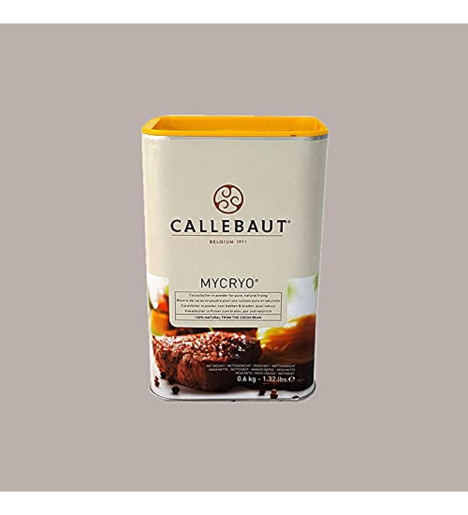 Callebaut for Chocolate Vegetable Fat for Roasting and Grilling Lucgel Srl 600 g Pure Cocoa Butter Mycryo Powder - Buy Online on GoSupps.com