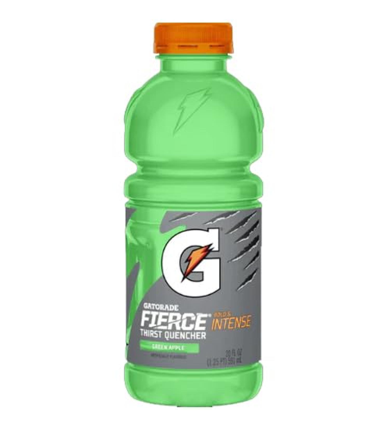 Gatorade Thirst Quencher Variety Drink Pack 591ml Bottles (2 Green Apple) Green Apple 2