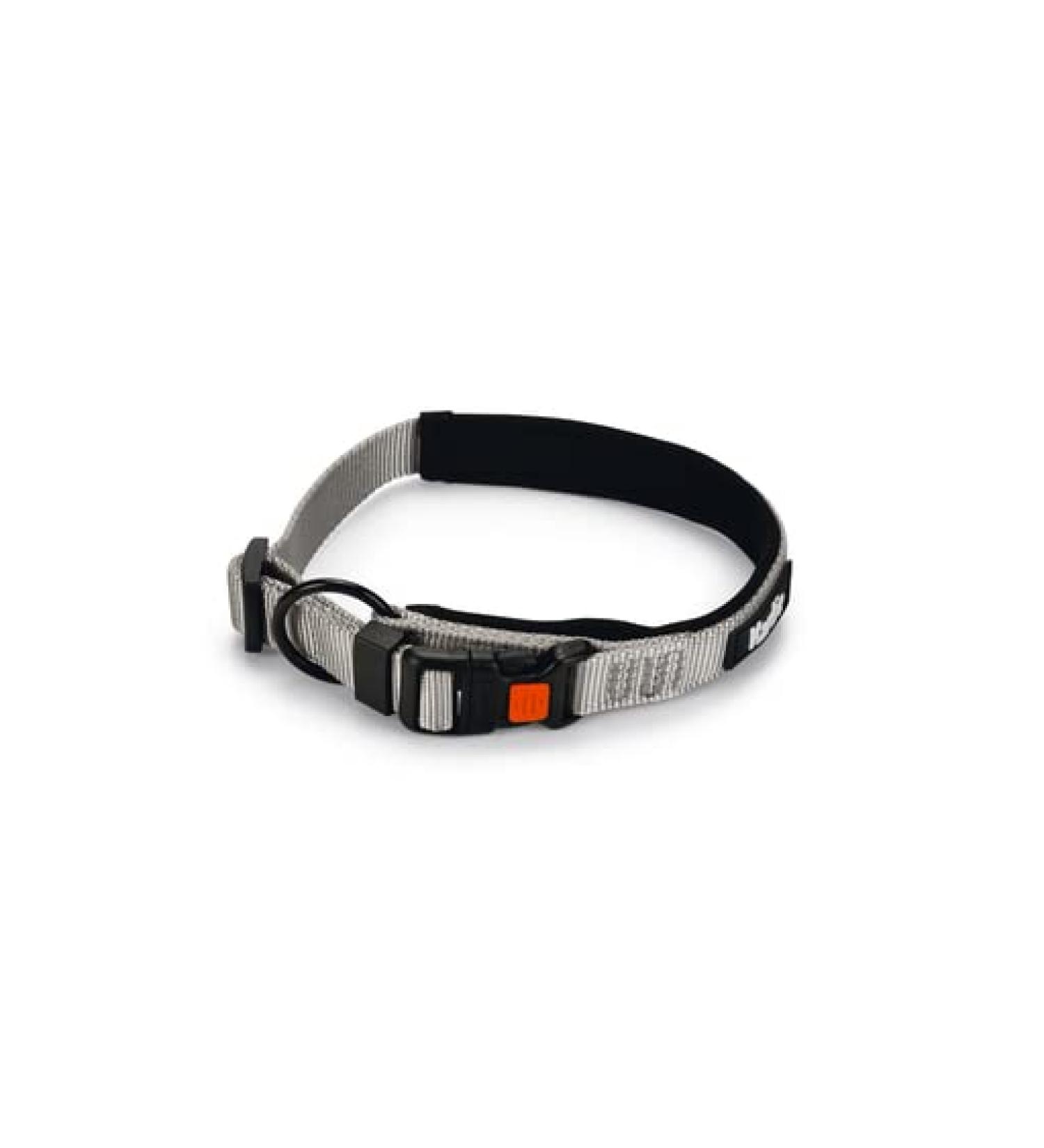 Karlie Art Sportiv Premium dog collars nylon grey 45-50x2.5 cm Grey L: 45-50 cm W: 25 mm