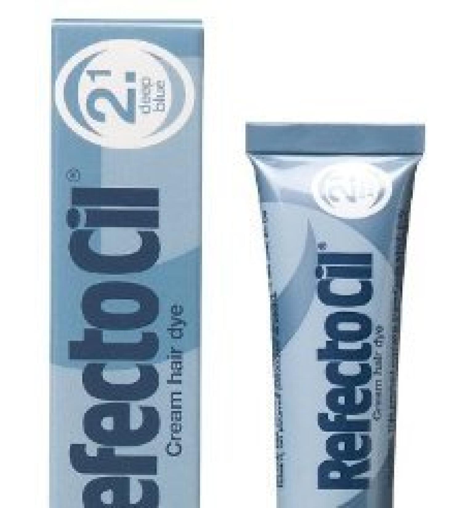 Refectocil Cream Hair Dye Deep Blue 0.5oz by RefectoCil
