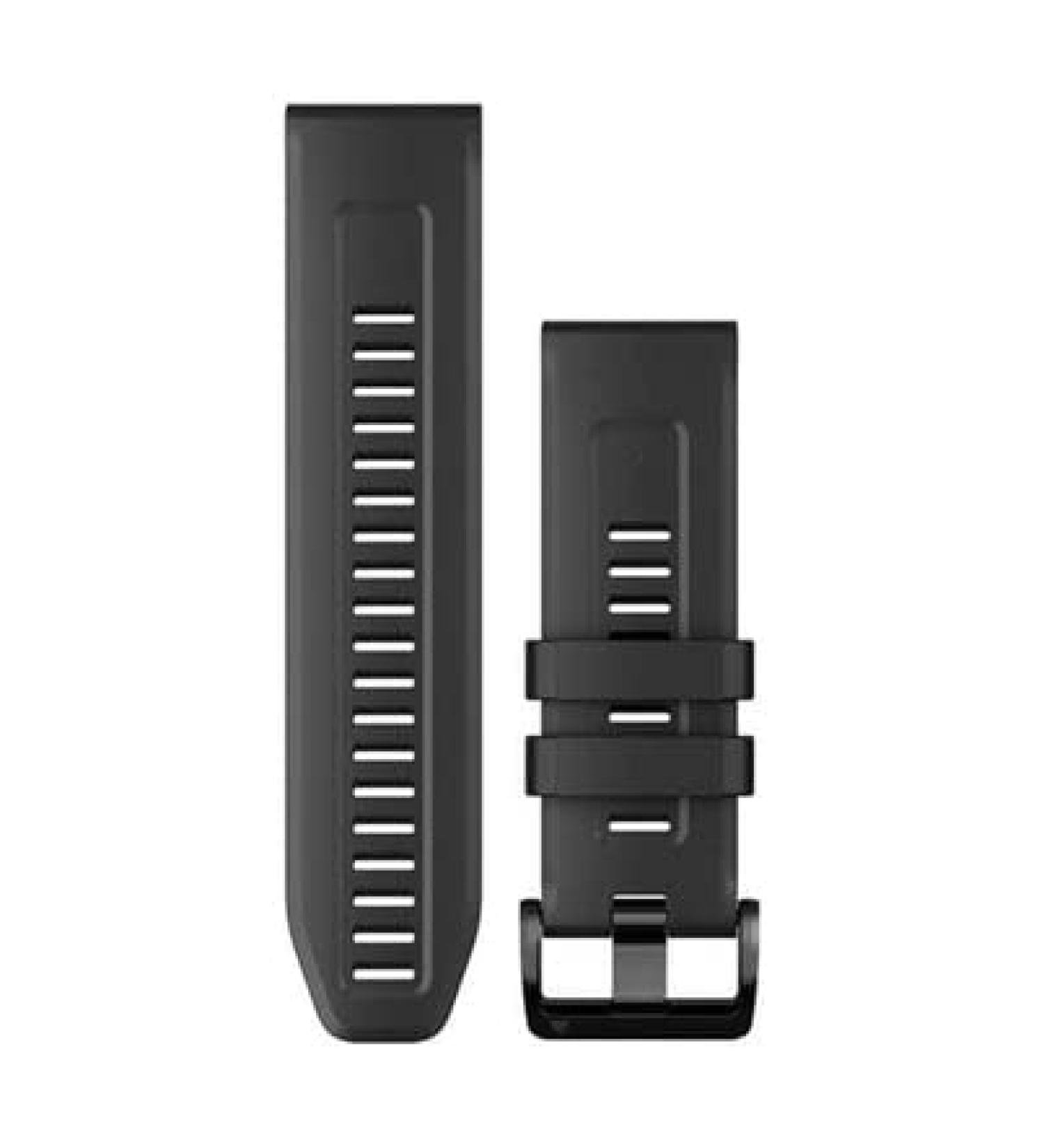Garmin QuickFit 26mm Black Silicone Watch Bands