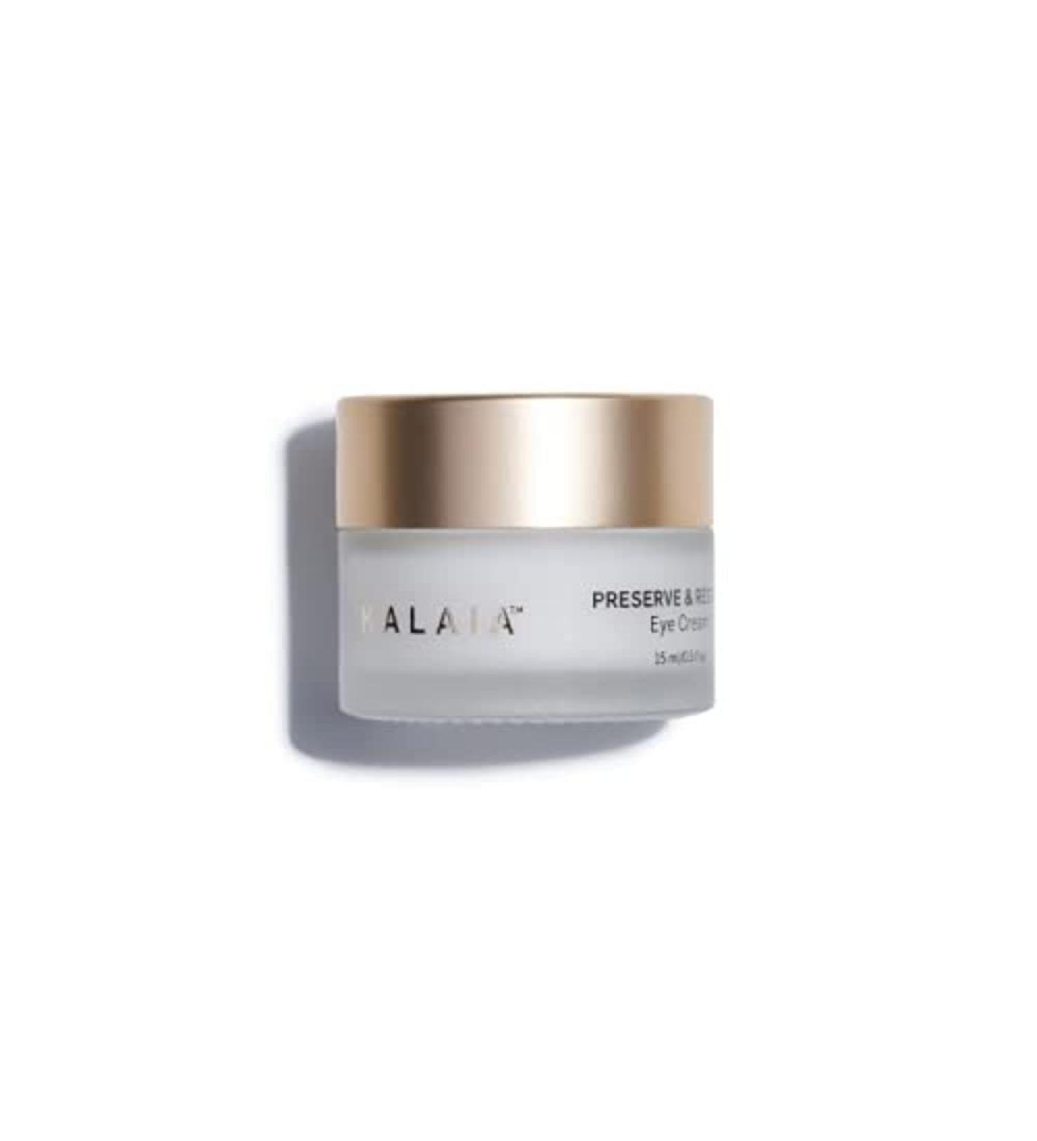 Kalaia Preserve and Restore Eye Cream | 5ml Anti-Aging Treatment for Dark Circles Puffiness & Fine Lines | Skincare with Goji Berry & Hyaluronic Acid - Buy Online on GoSupps.com
