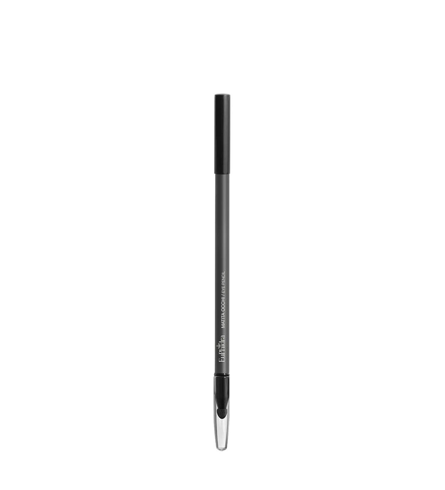 Euphidra Crayon yeux avec boule Application Facile Couleur ML01 Noir 1 5 g