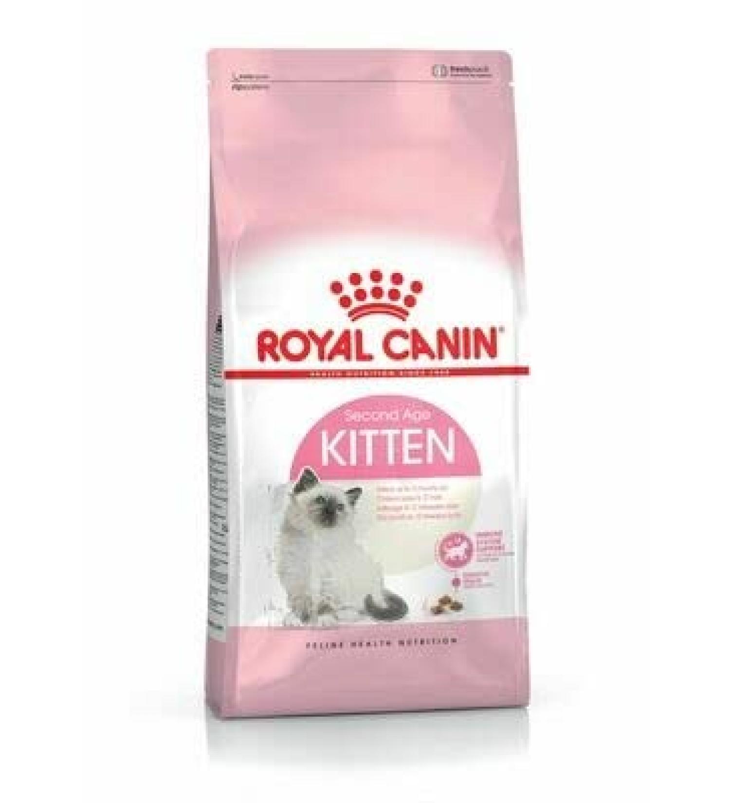 Royal Canin Kitten Dry Cat Food 2kg - Premium Nutrition for Growing Cats - Buy Online on GoSupps.com