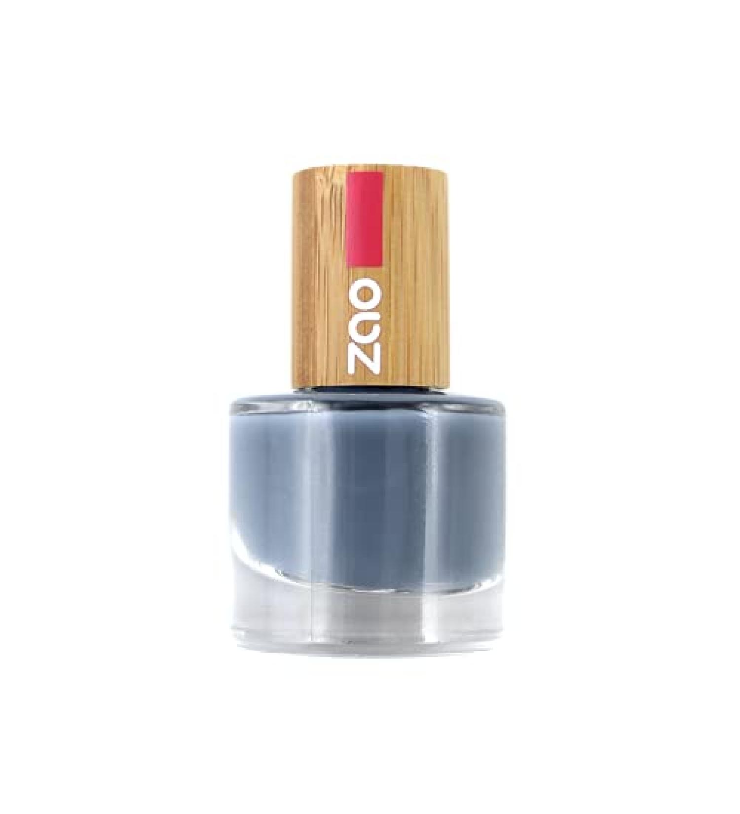 Zao Nail Polish 670 Blue Gray