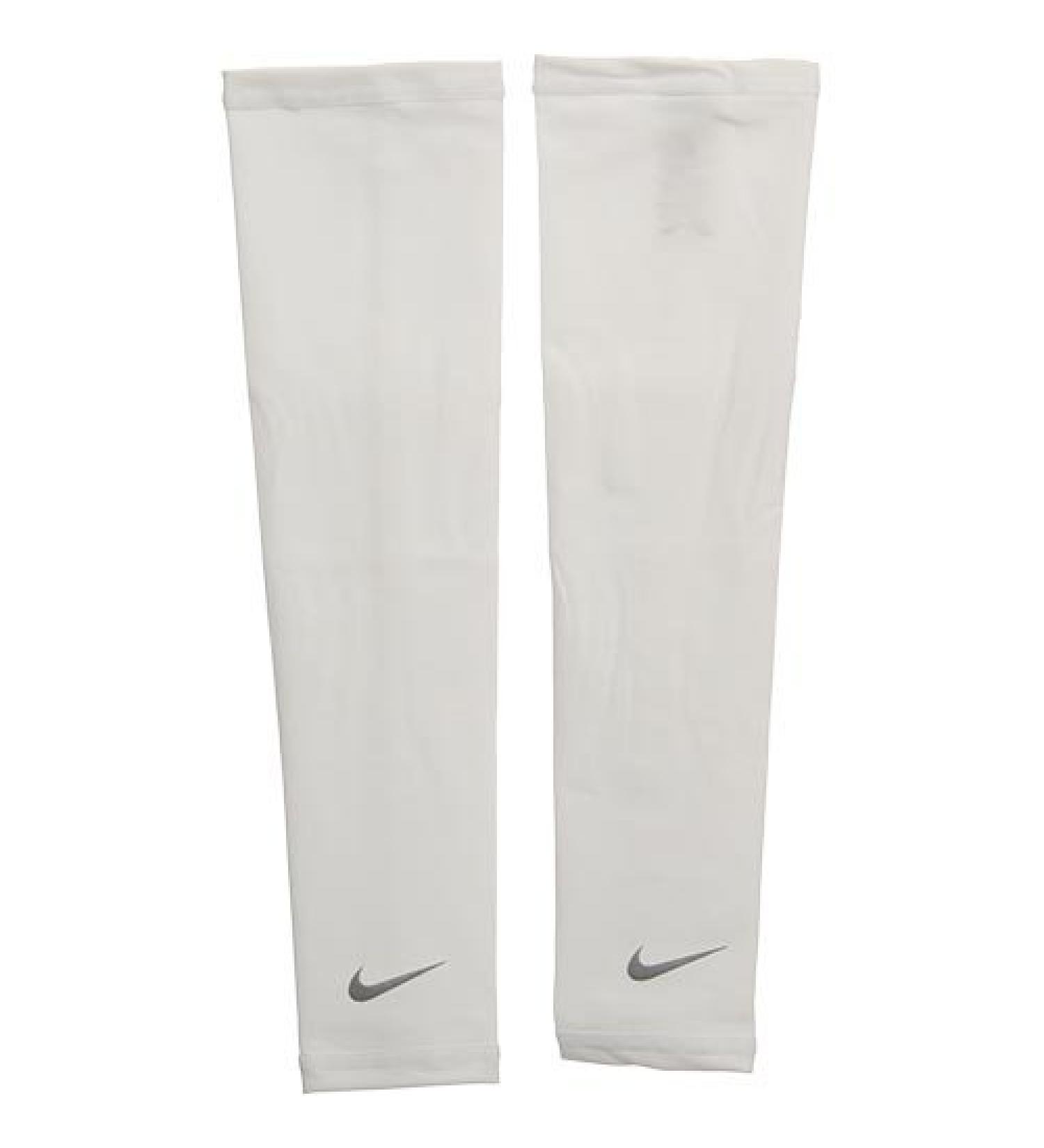 Nike Lightweight Sleeves White/Silver Small/Medium - Comfortable and Stylish - Buy Online on GoSupps.com