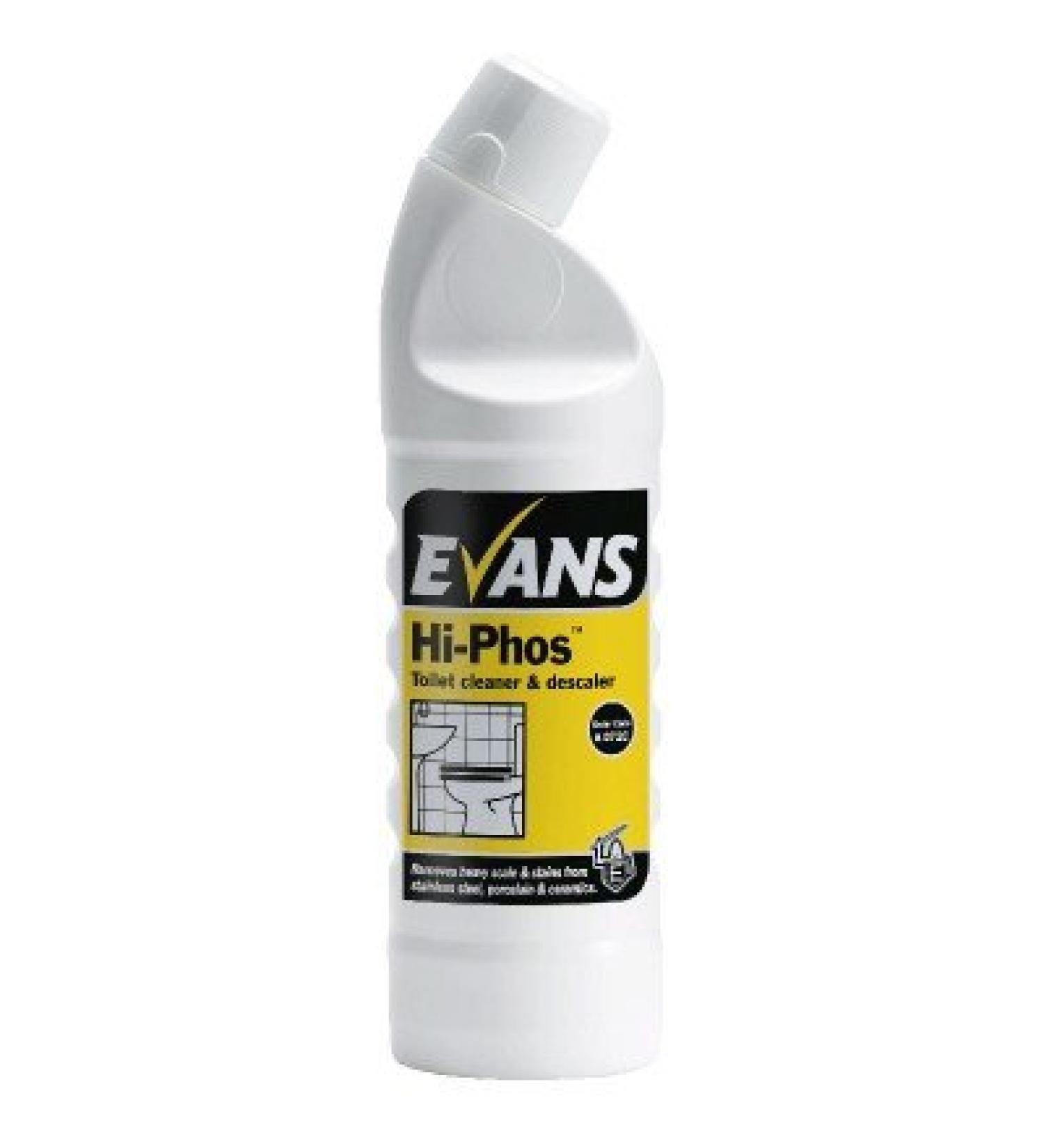Evans vanodine- Hi-Phos- Toilet cleaner & descaler - 1Ltr