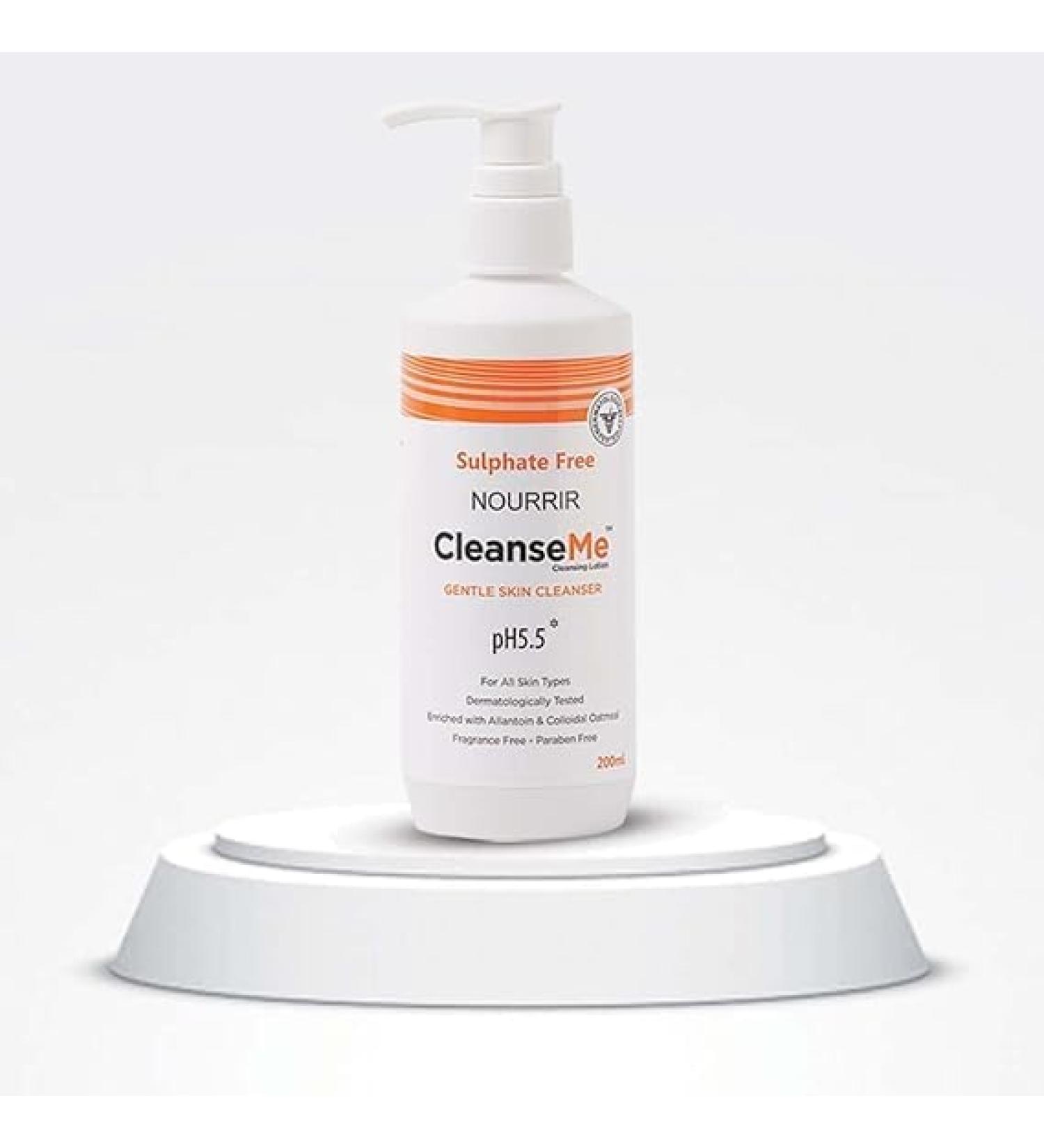 Gentle Skin Cleanser Face Wash 200 ML | All Skin Types | Allantoin & Colloidal Oatmeal | Soap-Free Water-Optional Cleanse - Buy Online on GoSupps.com