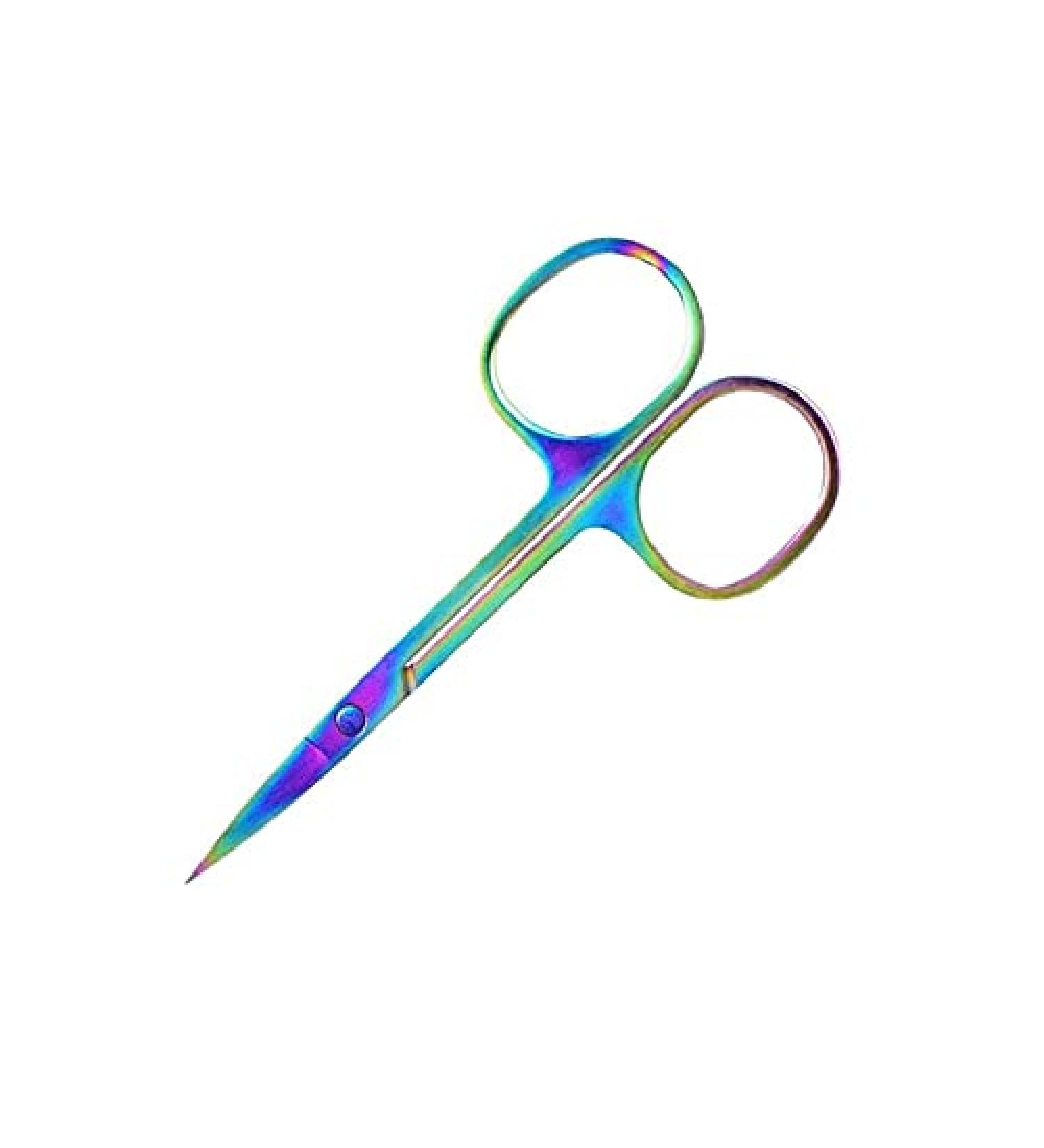 Craft Scissors Professional Nail Scissor Manicure for Nails Eyebrow Nose Eyelash Cuticle Scissors Curved Pedicure Makeup Tools Scissors - Buy Online on GoSupps.com