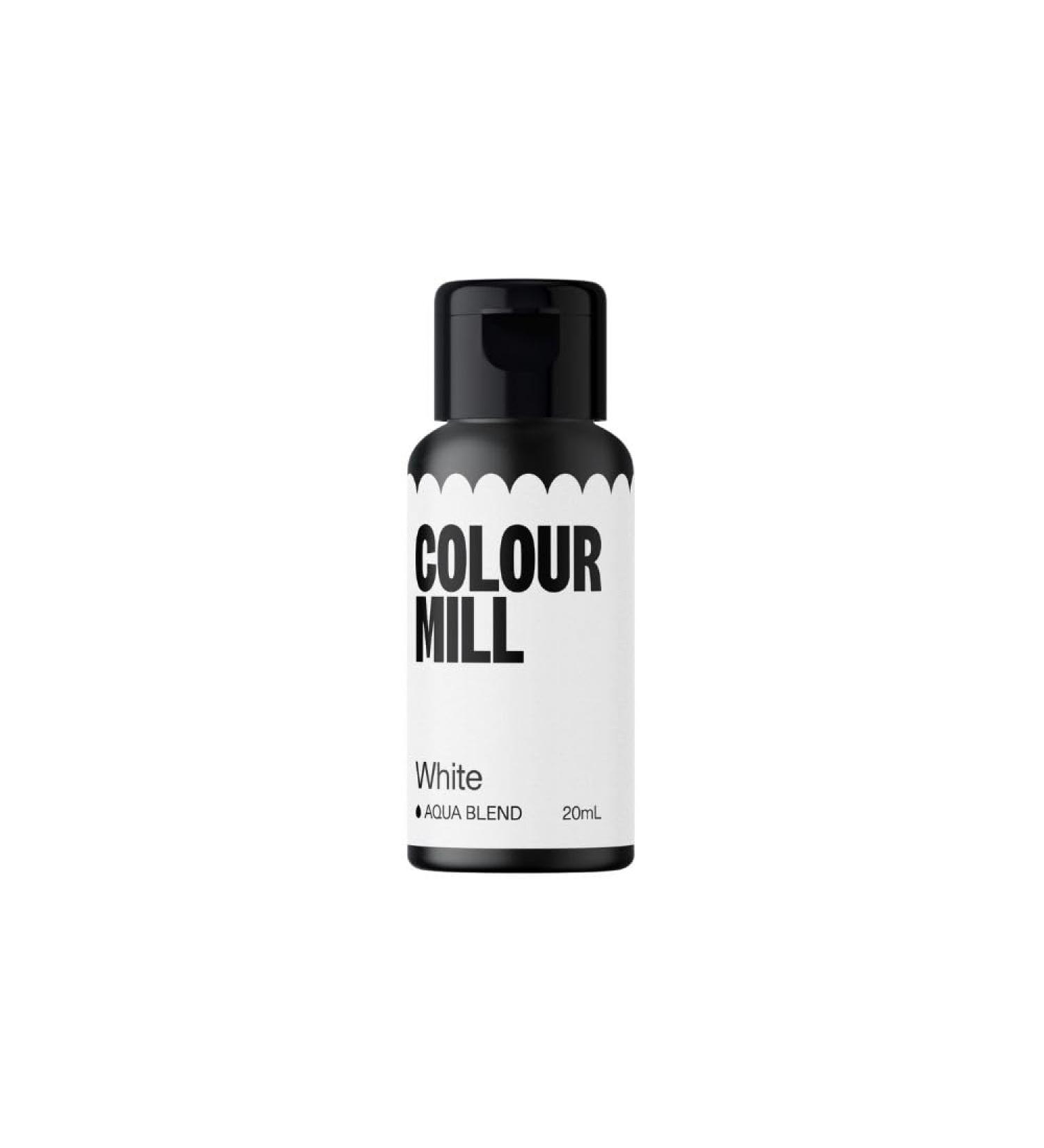 Colour Mill Food Colouring - White - Water Based Food Colouring Liquid - 20ml - Ideal for Cake Baking and Decorating - Vegan Food Colouring - Gluten Free 20ml