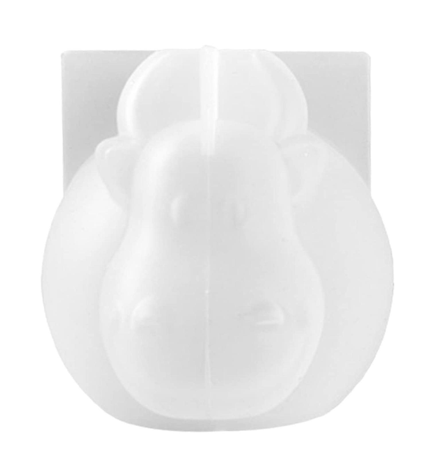 Anneome Resin Molds Cow Silicone Mold Cow Keychain Clear Epoxy Candy Molds Cow Shaped Cattle Shaped Mould Pendant Soap White 6.9X7.2CM - Buy Online on GoSupps.com