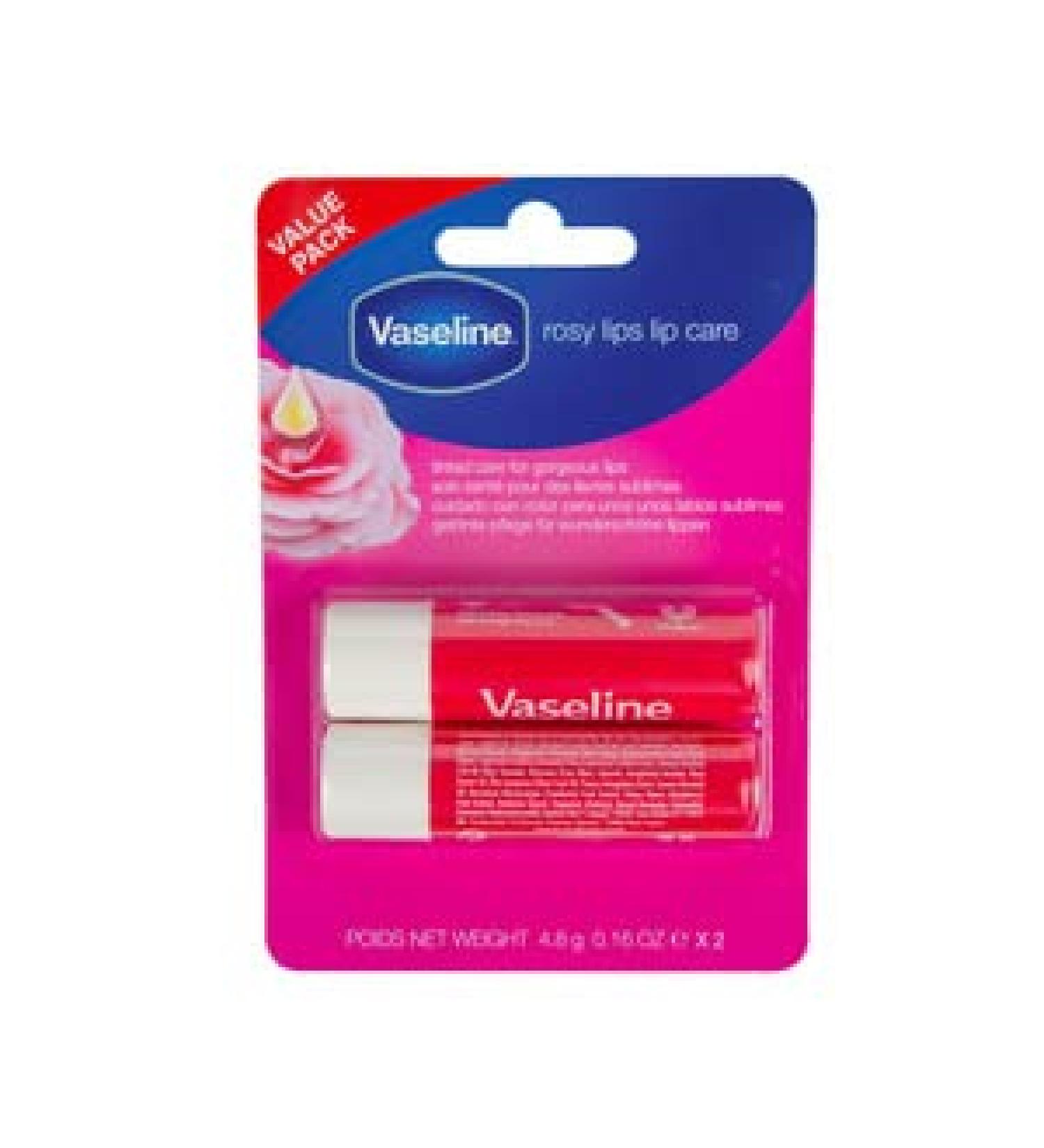 Vaseline Lip Care Duopack - Rosy Lips