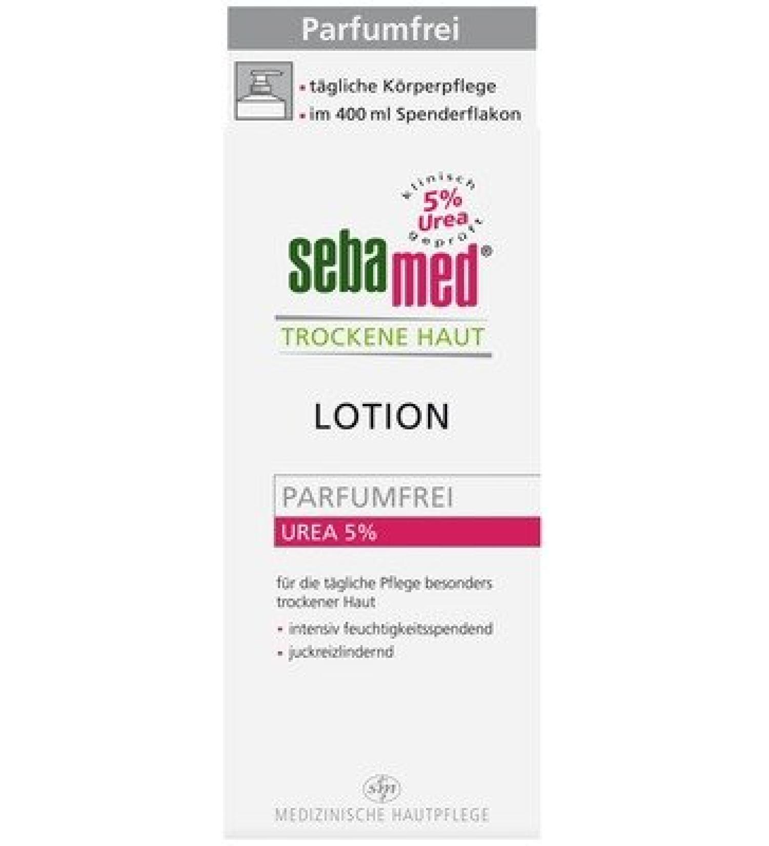 SEBAMED Dry Skin perfume-free Lotion Urea 5% 400 ml
